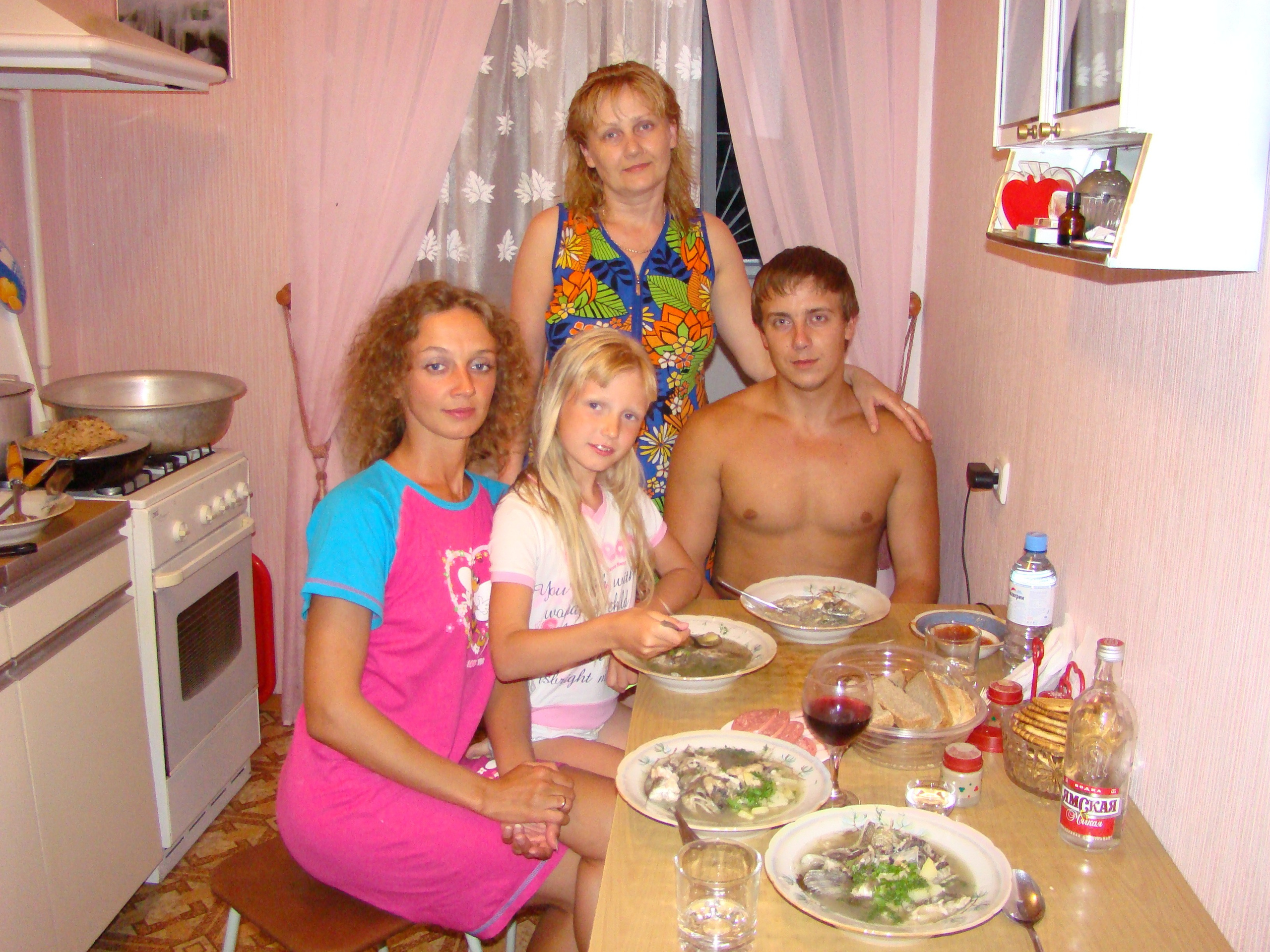 Кабардинка (фото Зевиных) 25.06-24.07.2008. Семейный, Свадебный фотограф СПБ Питер— Романова Екатерина