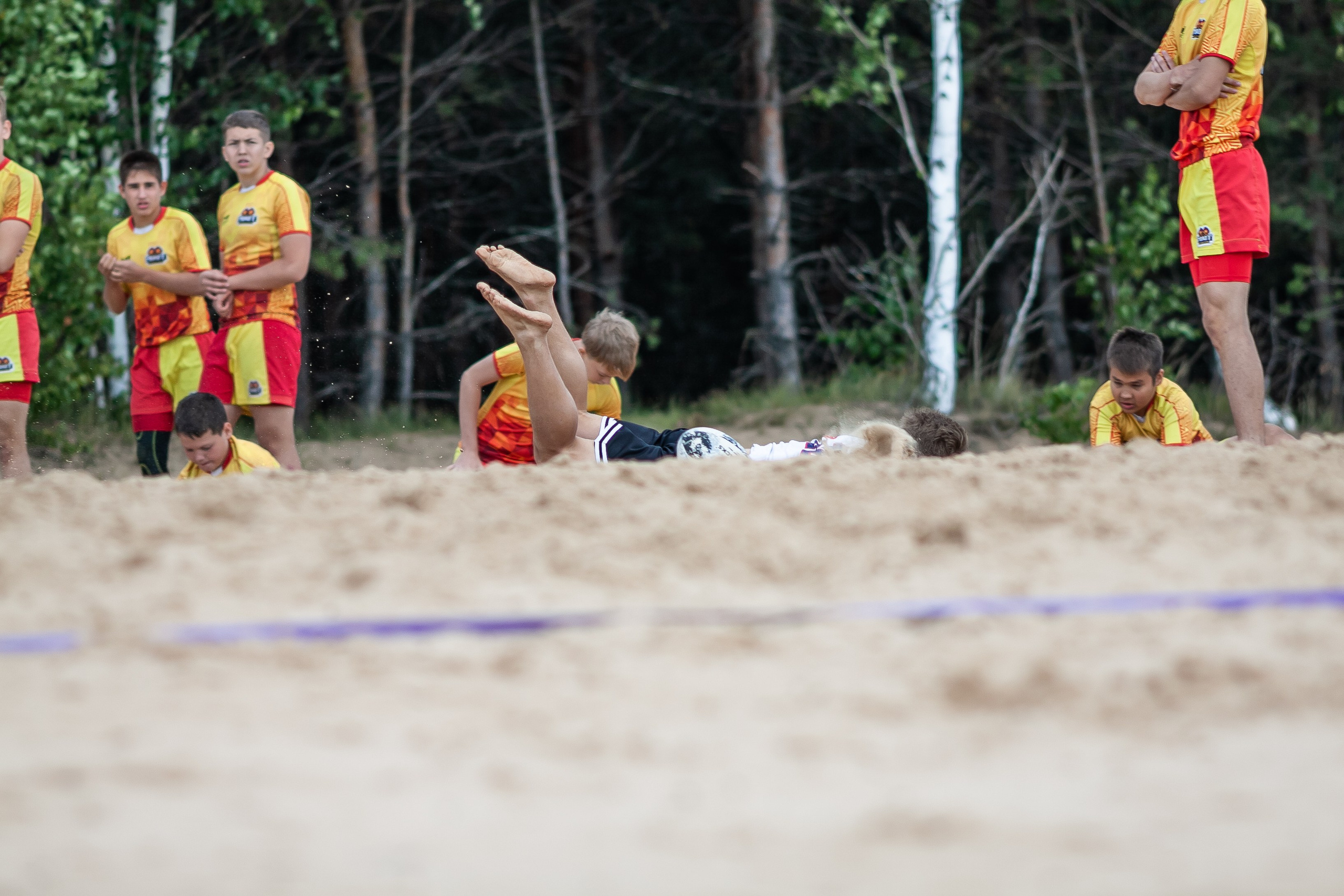 «Кубок «Молота» по пляжному Регби. Фотография