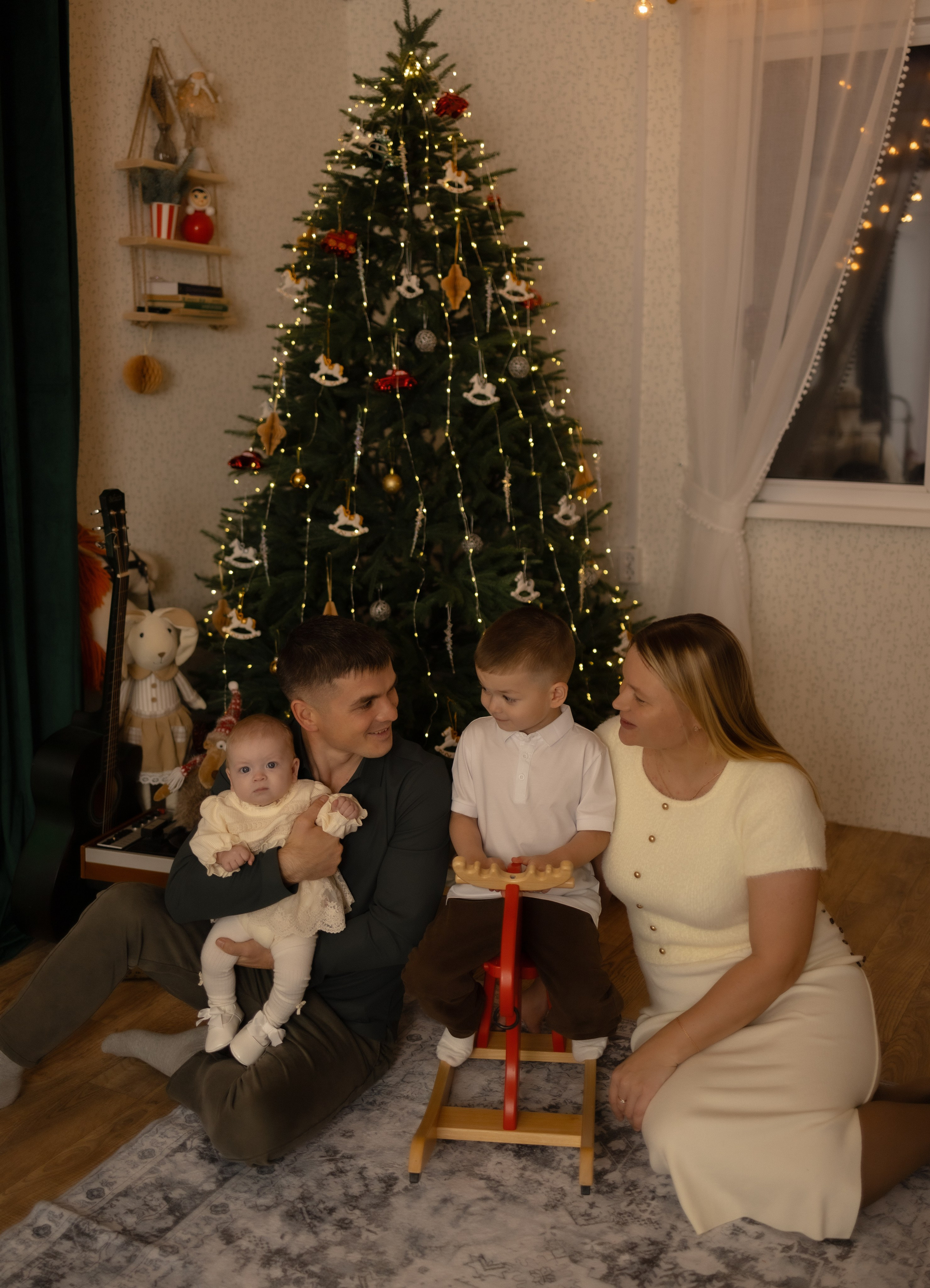 Семейная новогодняя. Фотограф Татьяна Семенова