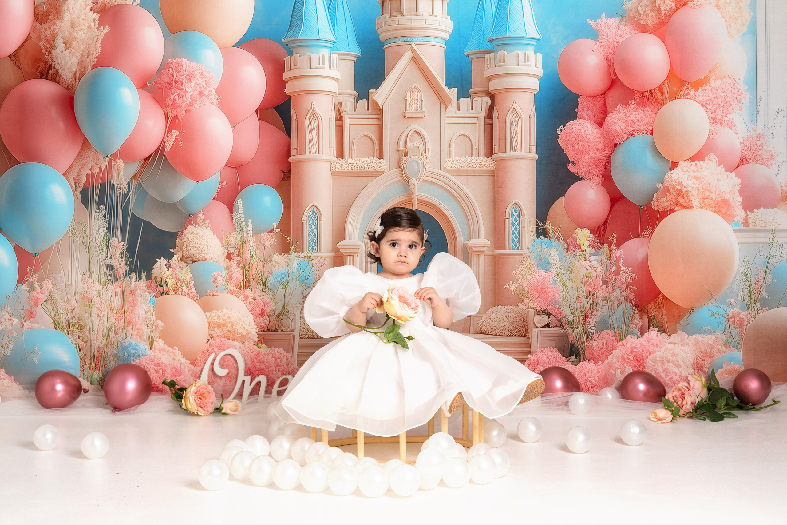 С тортиком. Фотограф новорождённых Псков