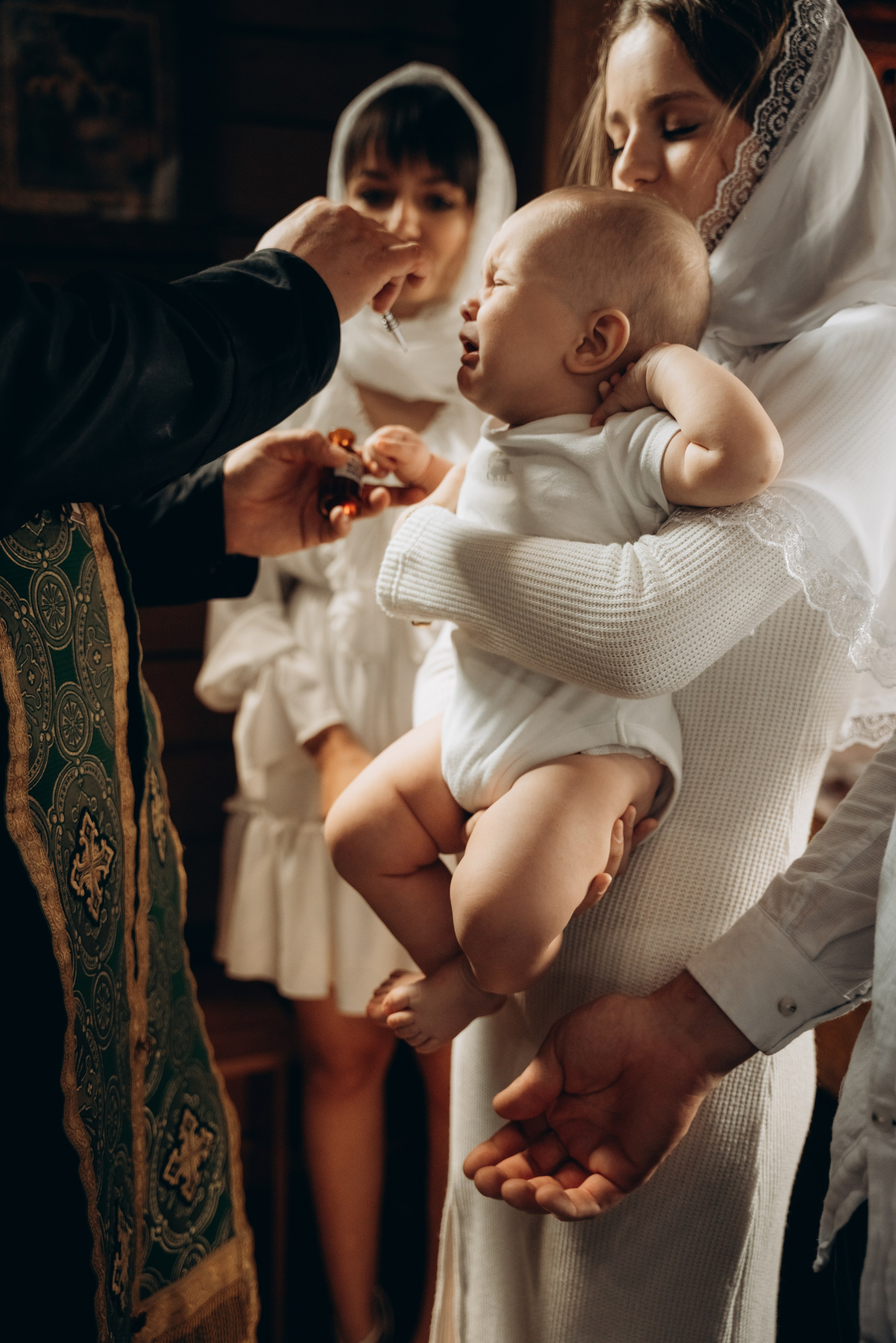 Крещение Егорки. Фотограф Мария Миллс | Минск