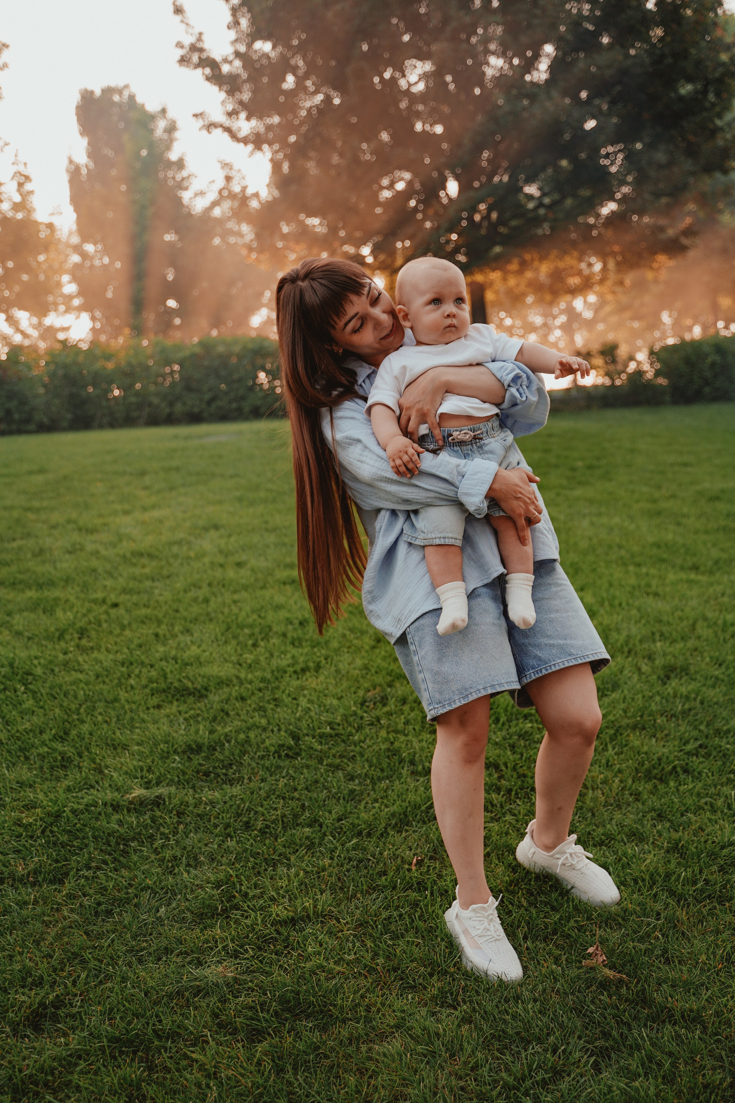 Семейная фотосессия в парке Галицкого. Семейный и женский фотограф в Краснодаре Анастасия Приймак