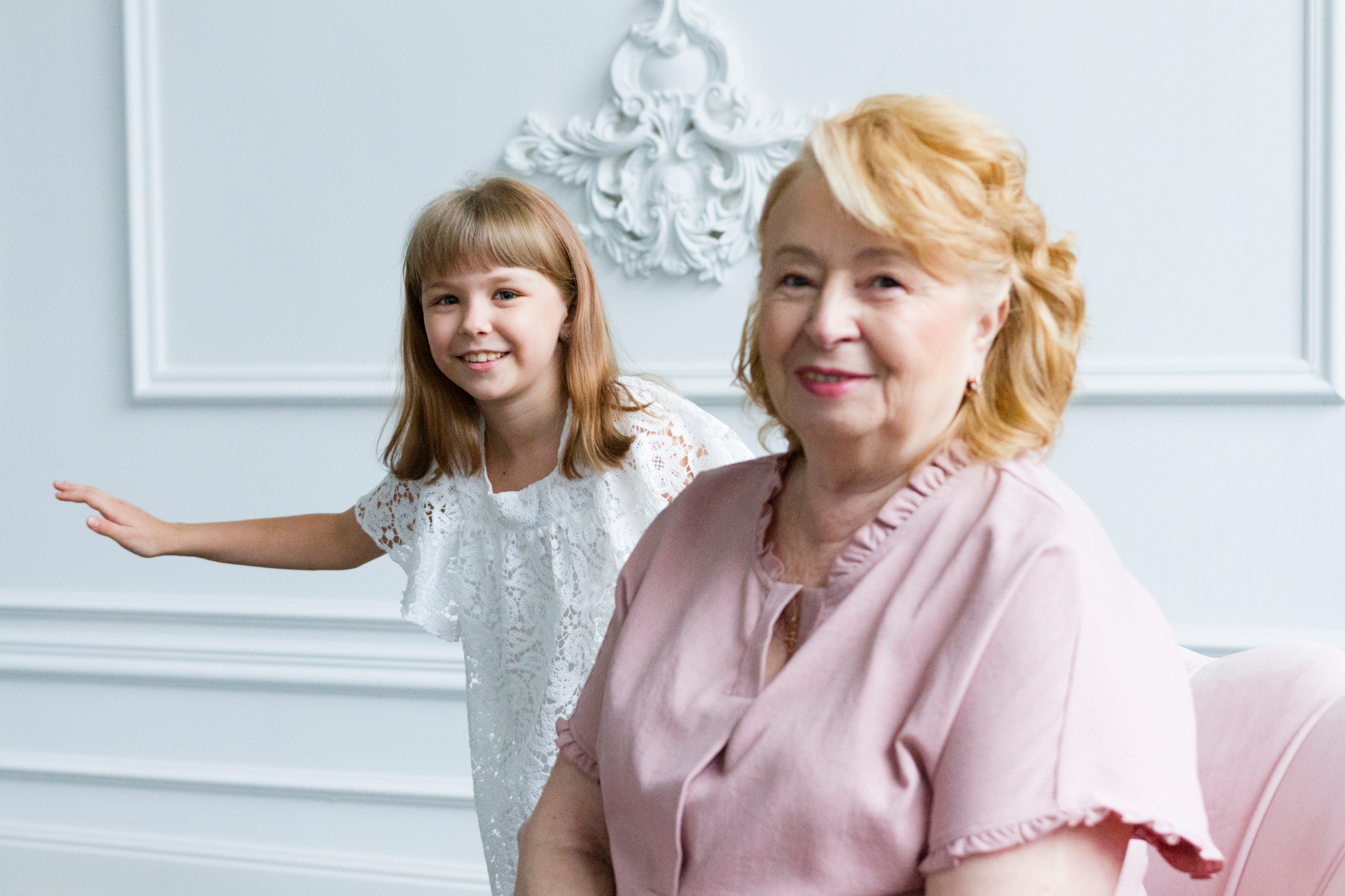 Концептуальная семейная фотосъемка в студии. Фотограф Телегина Светлана