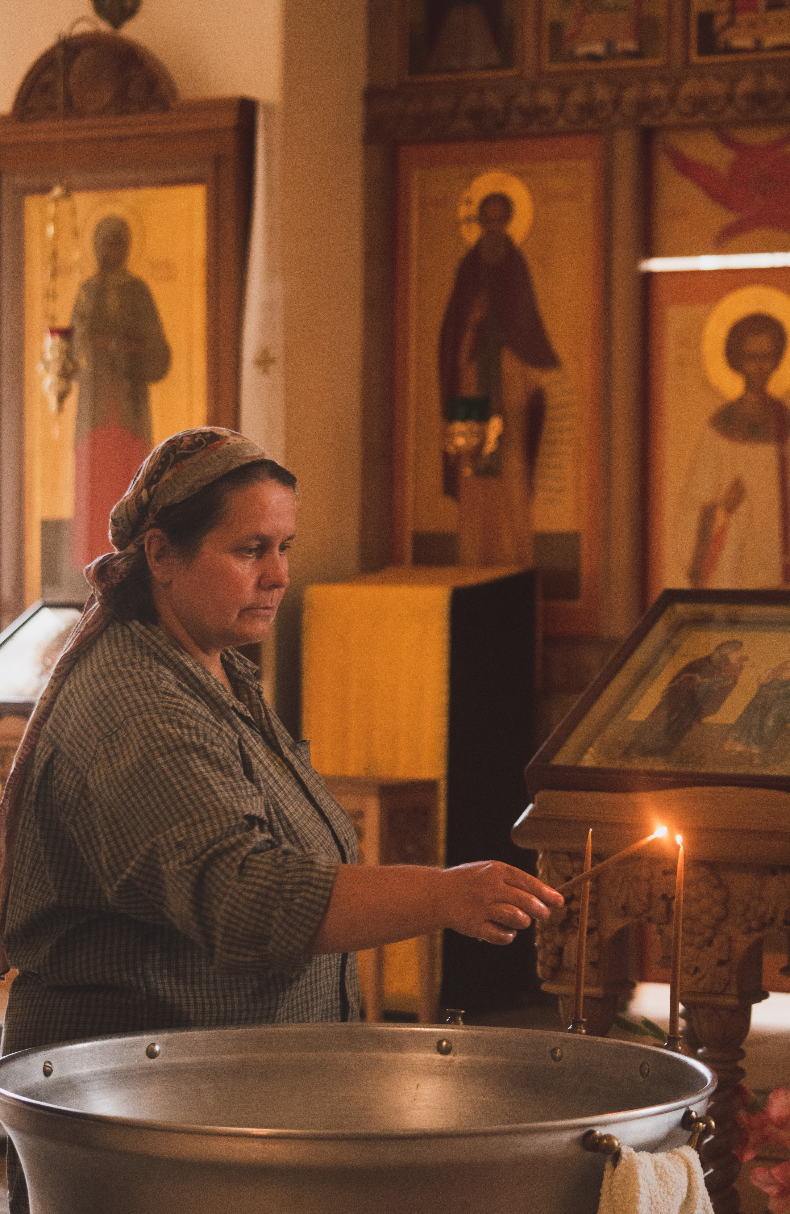 Крещение в храме Андрея Критского. Главная