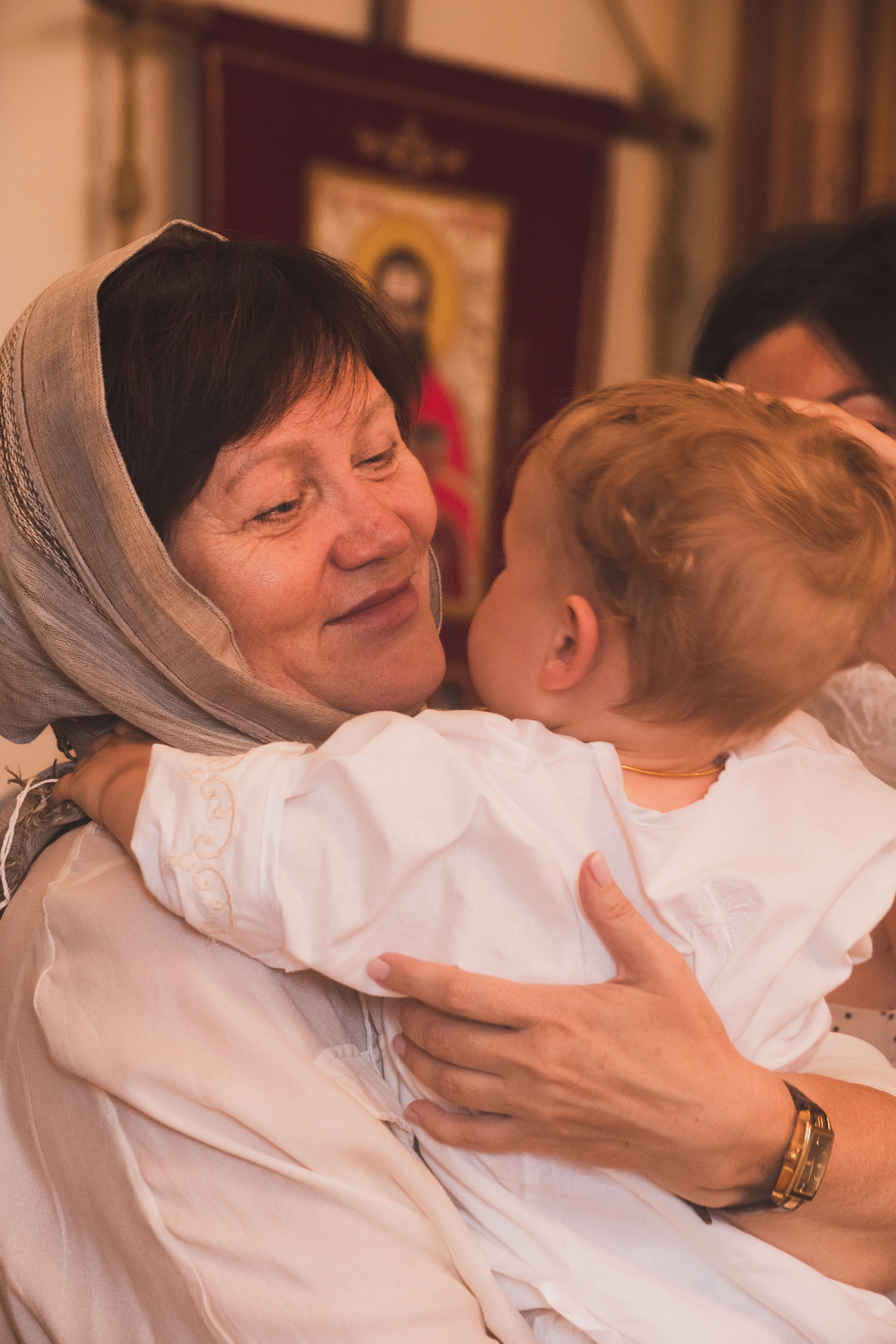Крещение в храме Андрея Критского. Главная
