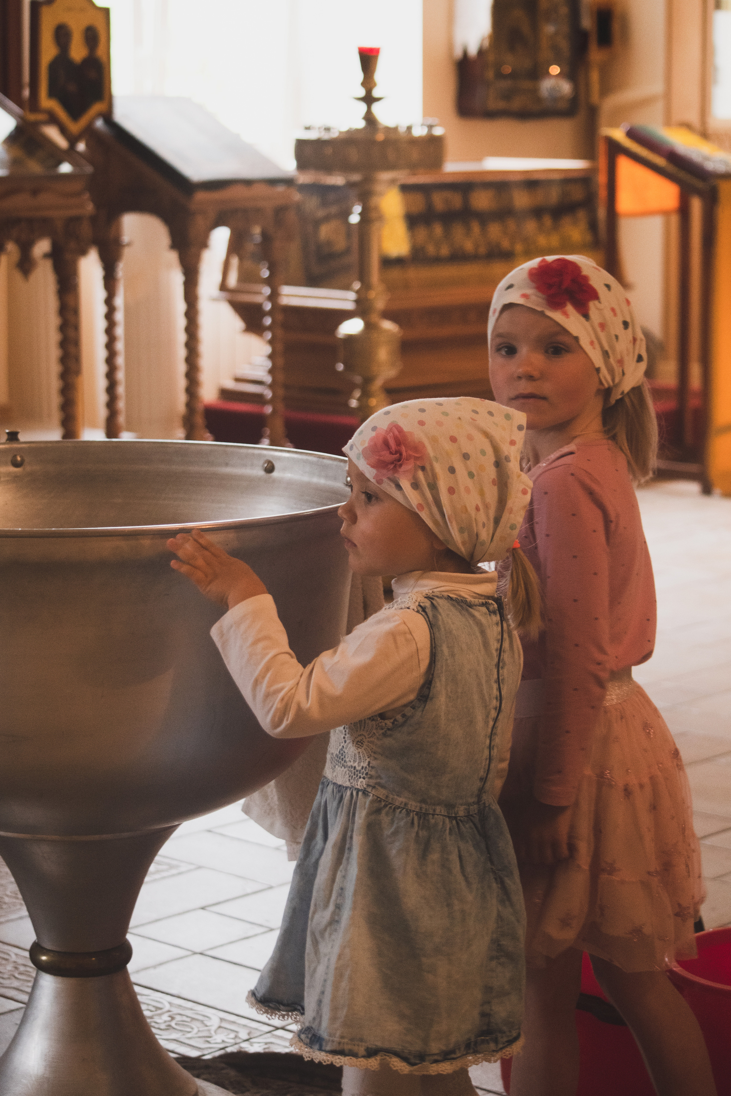 Крещение в храме Андрея Критского. Главная