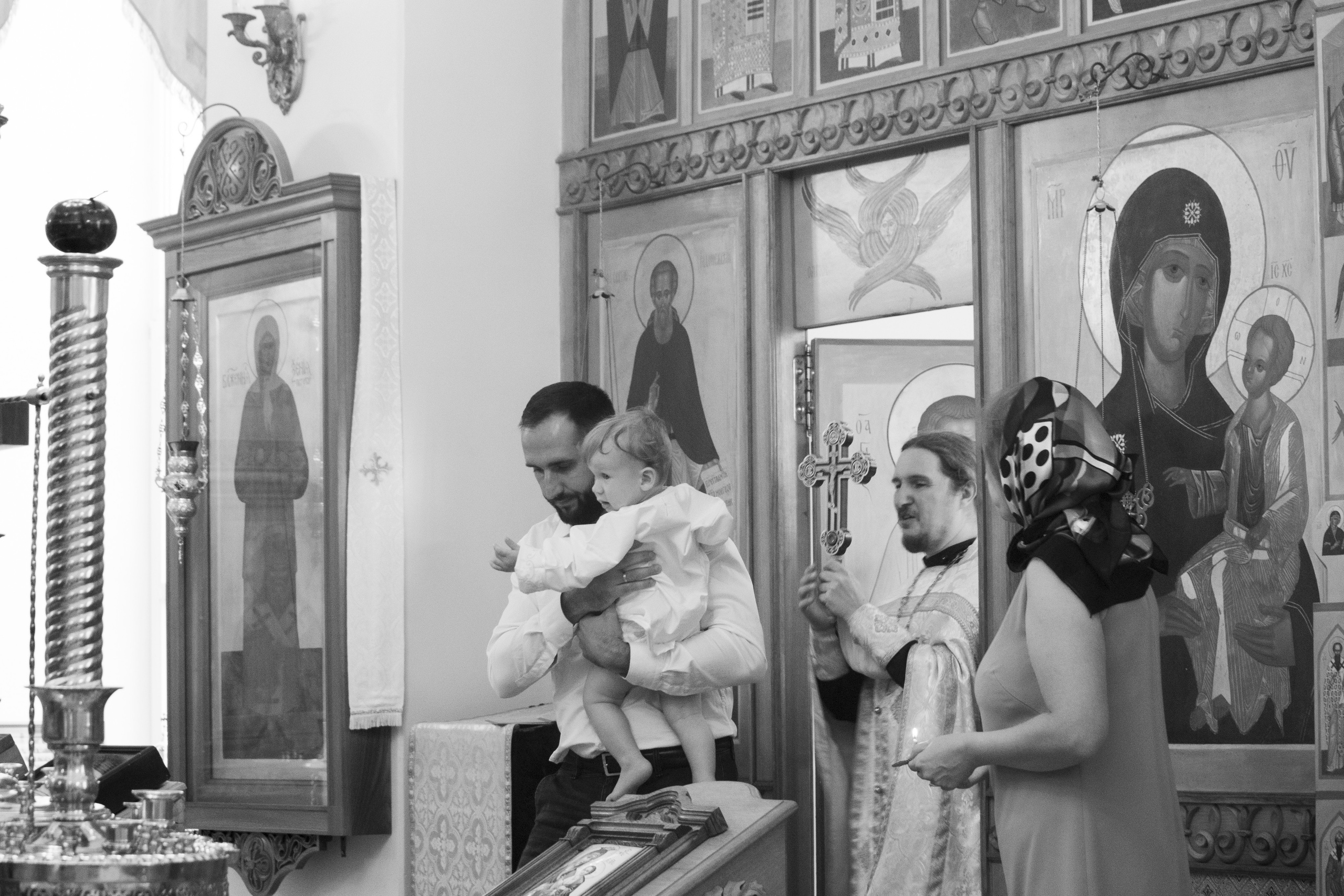 Крещение в храме Андрея Критского. Главная