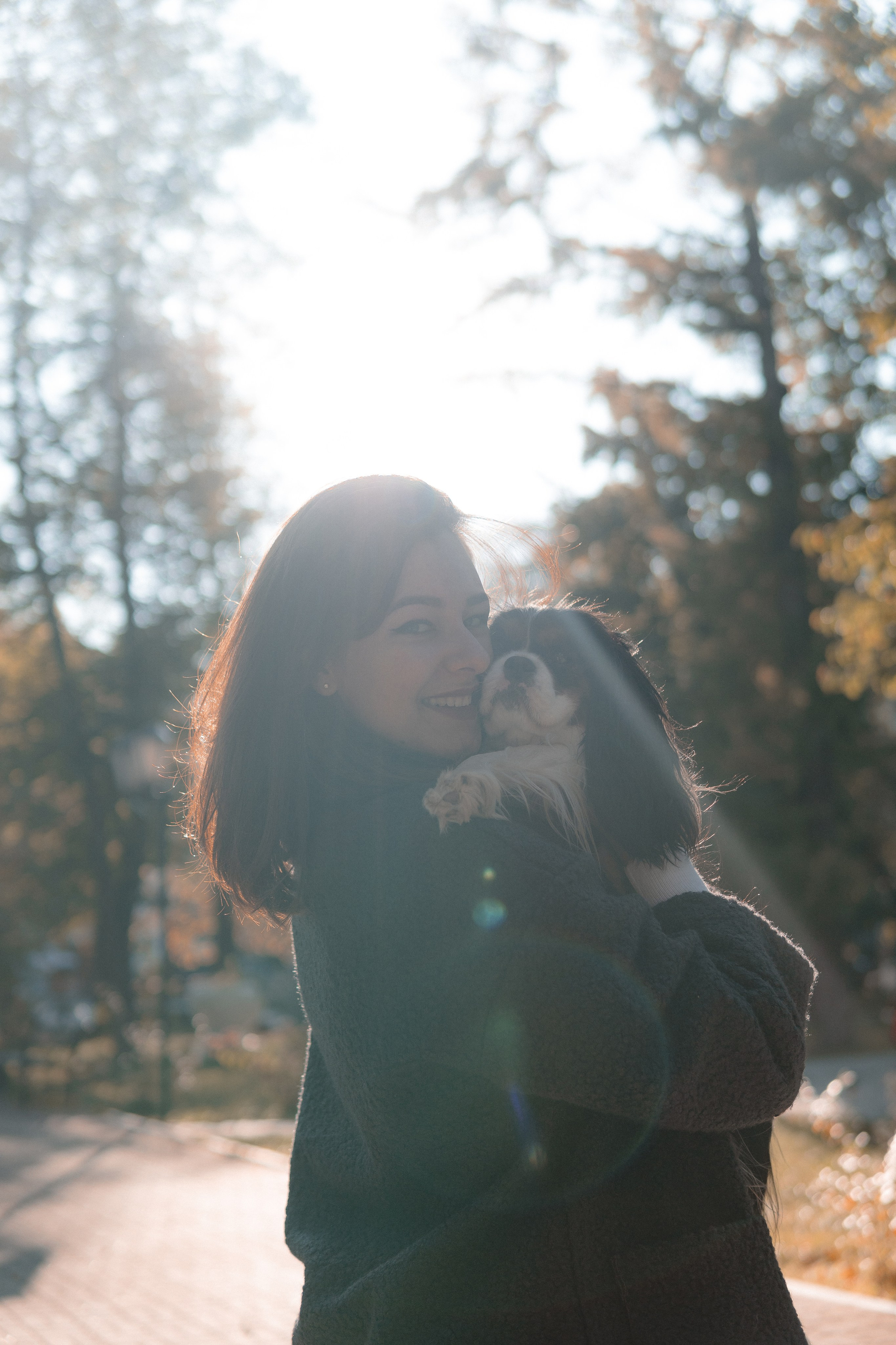 Катя и Беки: история о кофе в парке. Портретный и репортажный фотограф в Воронеже: Анастасия Пузикова