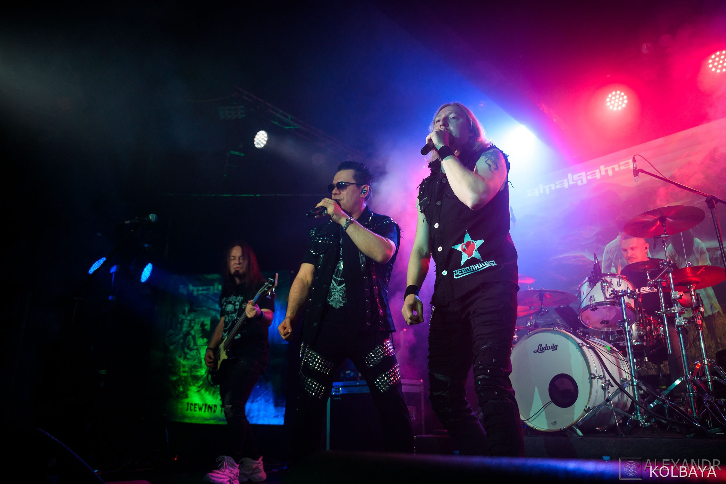Концерт группы AMALGAMA. Концертный и театральный репортажный фотограф в Москве Александр Колбая