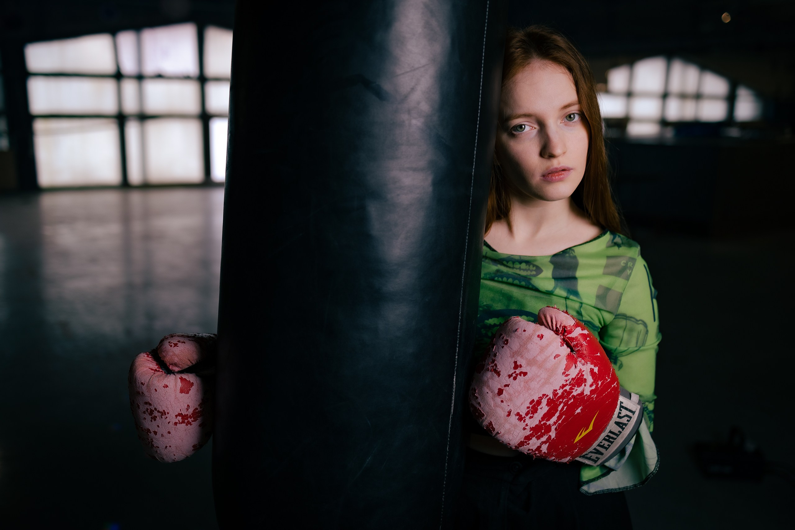 Лина в скейтпарке. Фотограф Санкт-Петербург