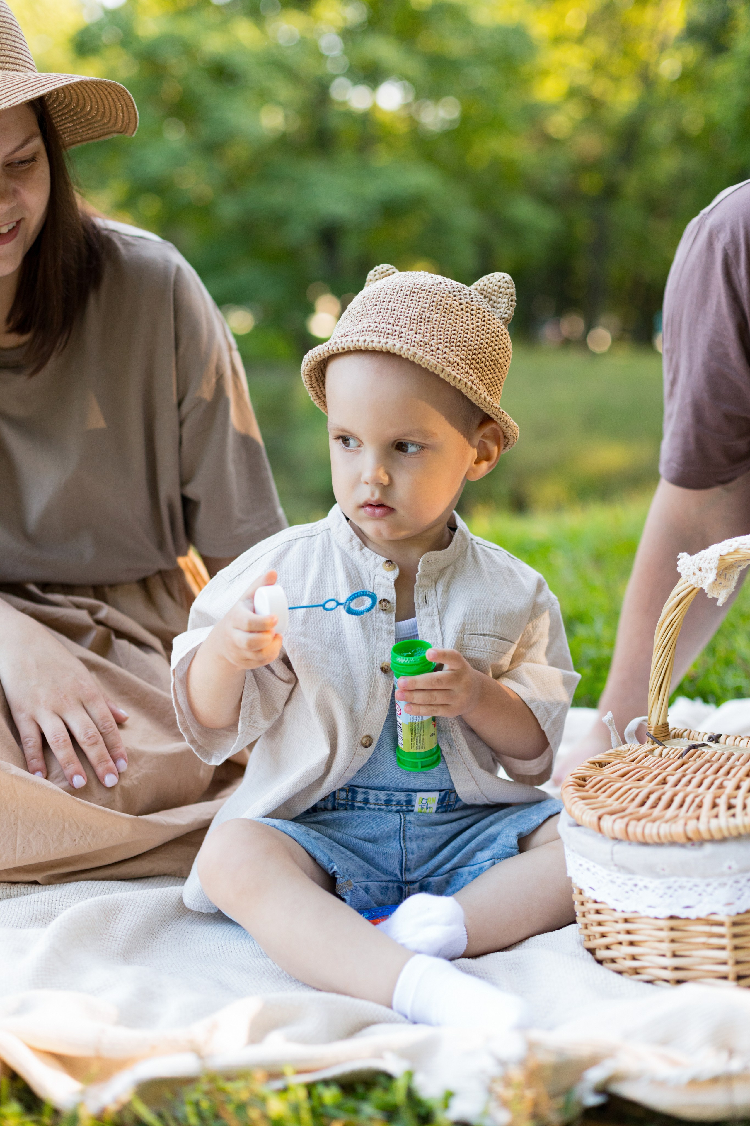 Летняя семейная фотопрогулка в Таврическом саду. Детский и контент фотограф Надя Волкова Санкт-Петербург
