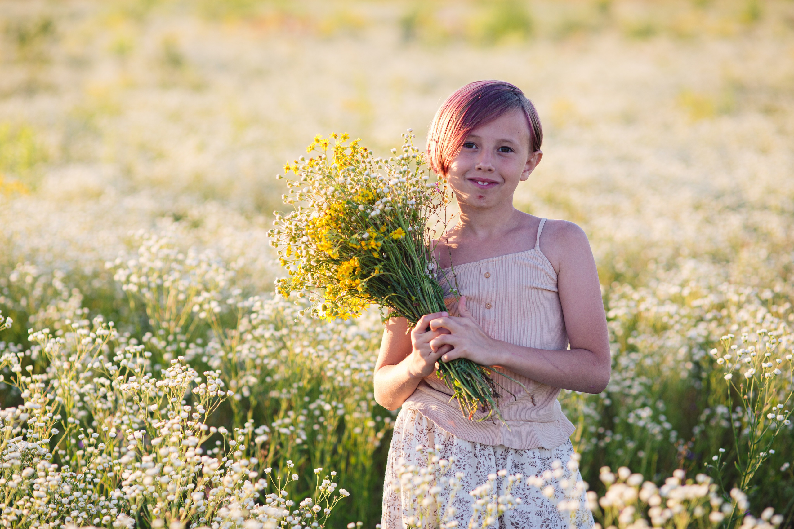 Фотосессия в ромашках. Галина Шарапова Детский и семейный фотограф Москва