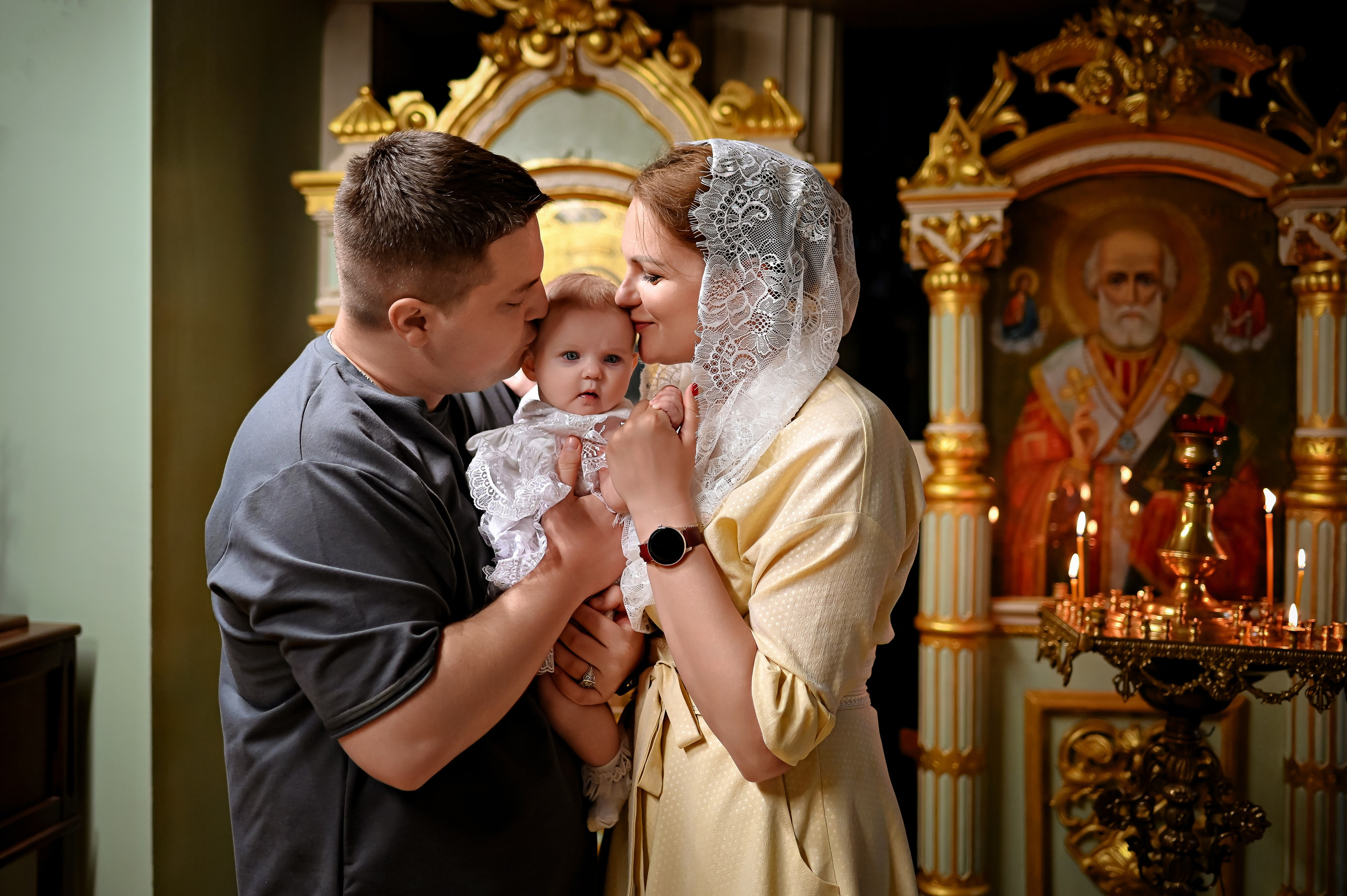 Крещение. Свадебный и семейный фотограф Волгоград, Краснодар