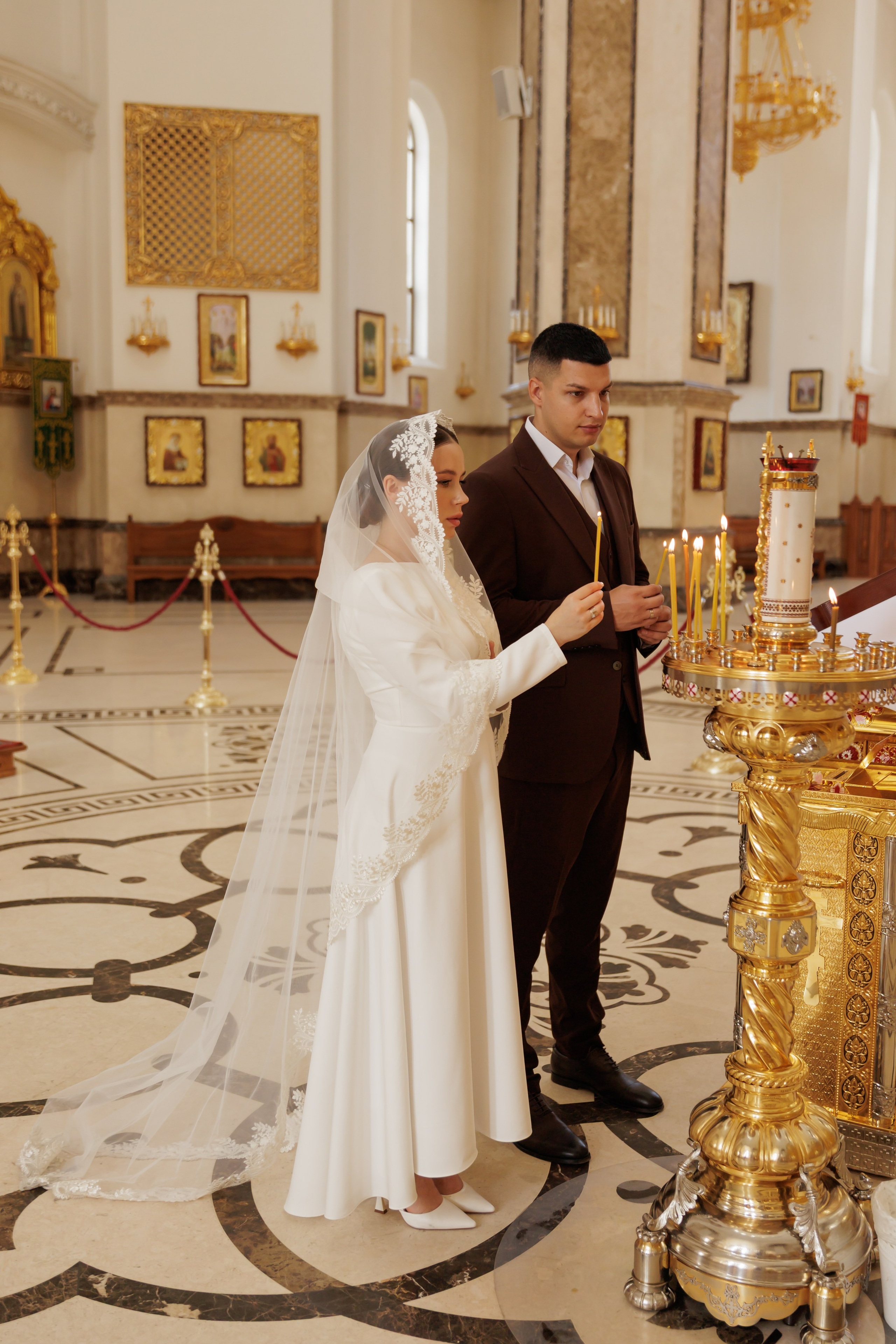 Венчание в Храме Петра и Февронии. Свадебный и семейный фотограф Ростов-на-Дону и ДНР — Инна Химейчук