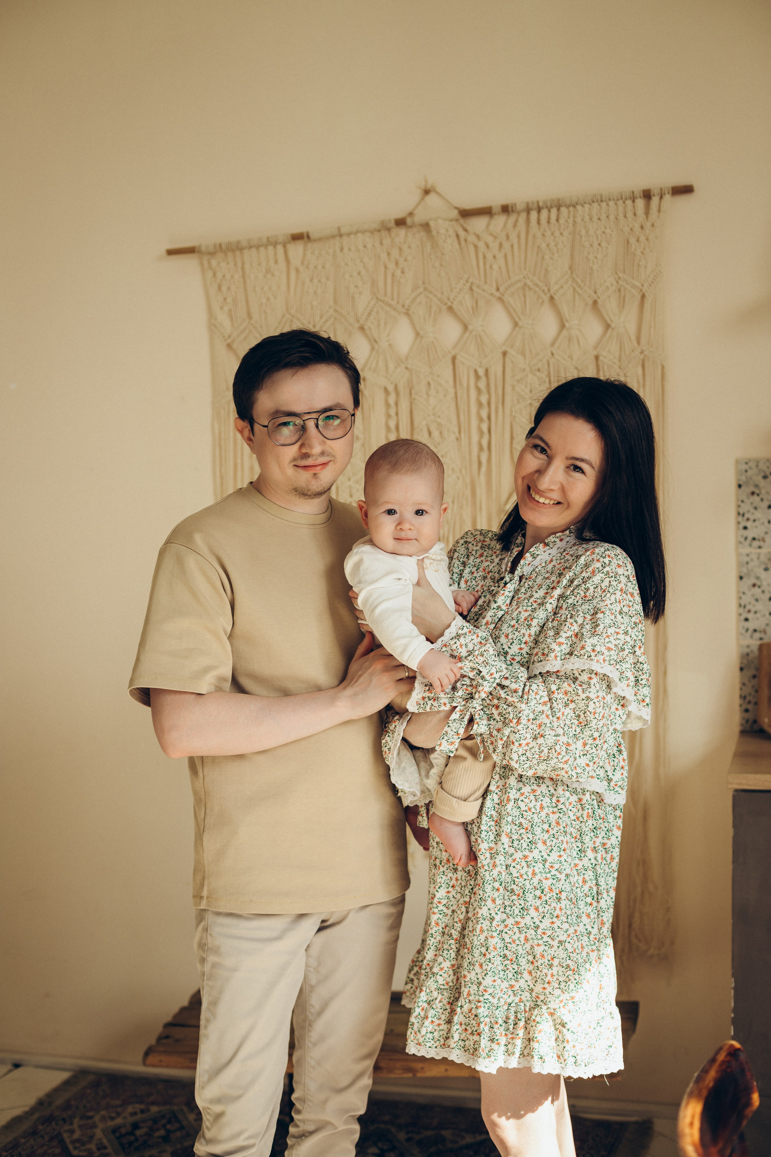 Талгат, Гульназ, Данил. Семейный фотограф новорожденных УФА Гульнара Зиновьева