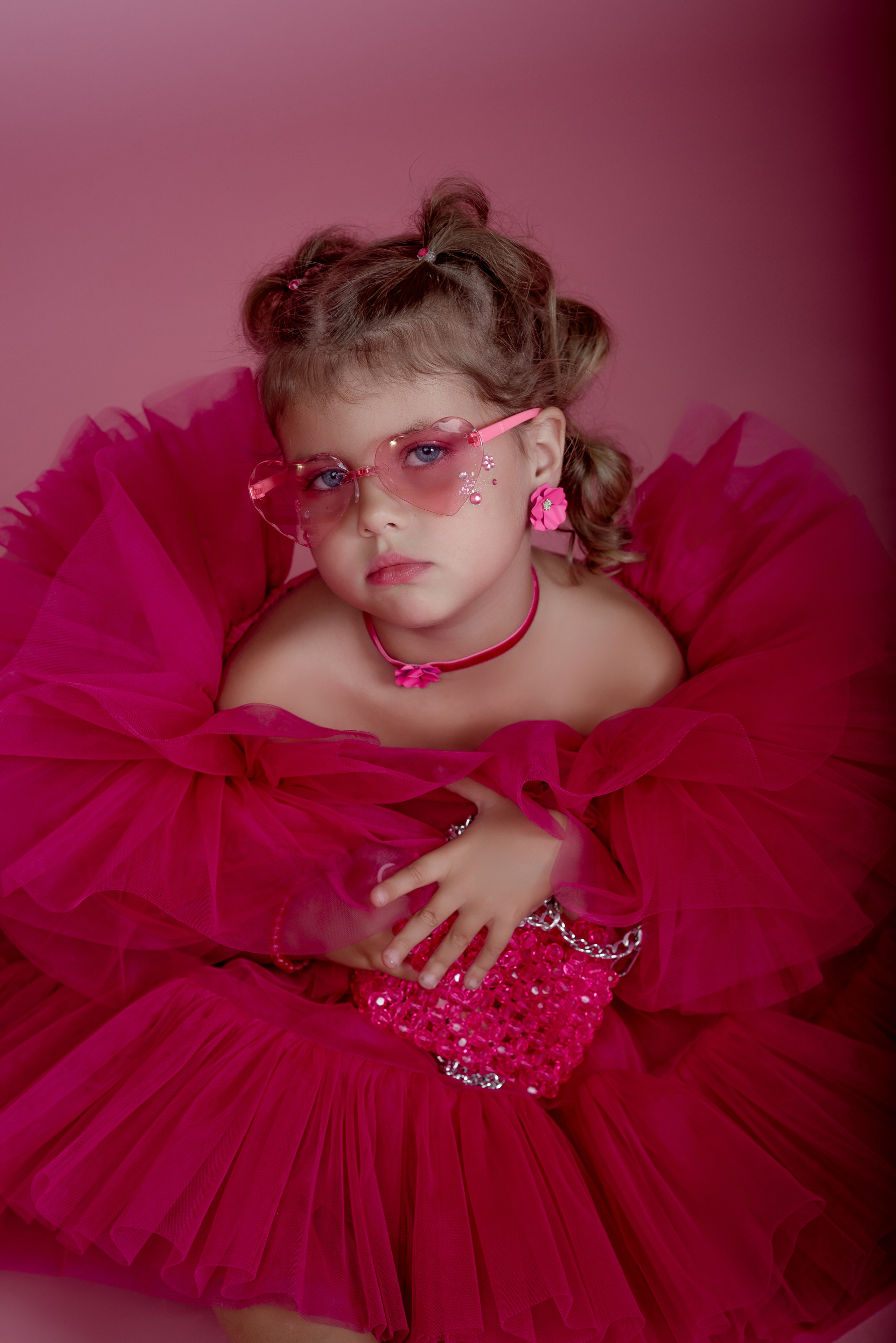 Фотосессия в стиле барби. Детский студийный фотограф Сочи
