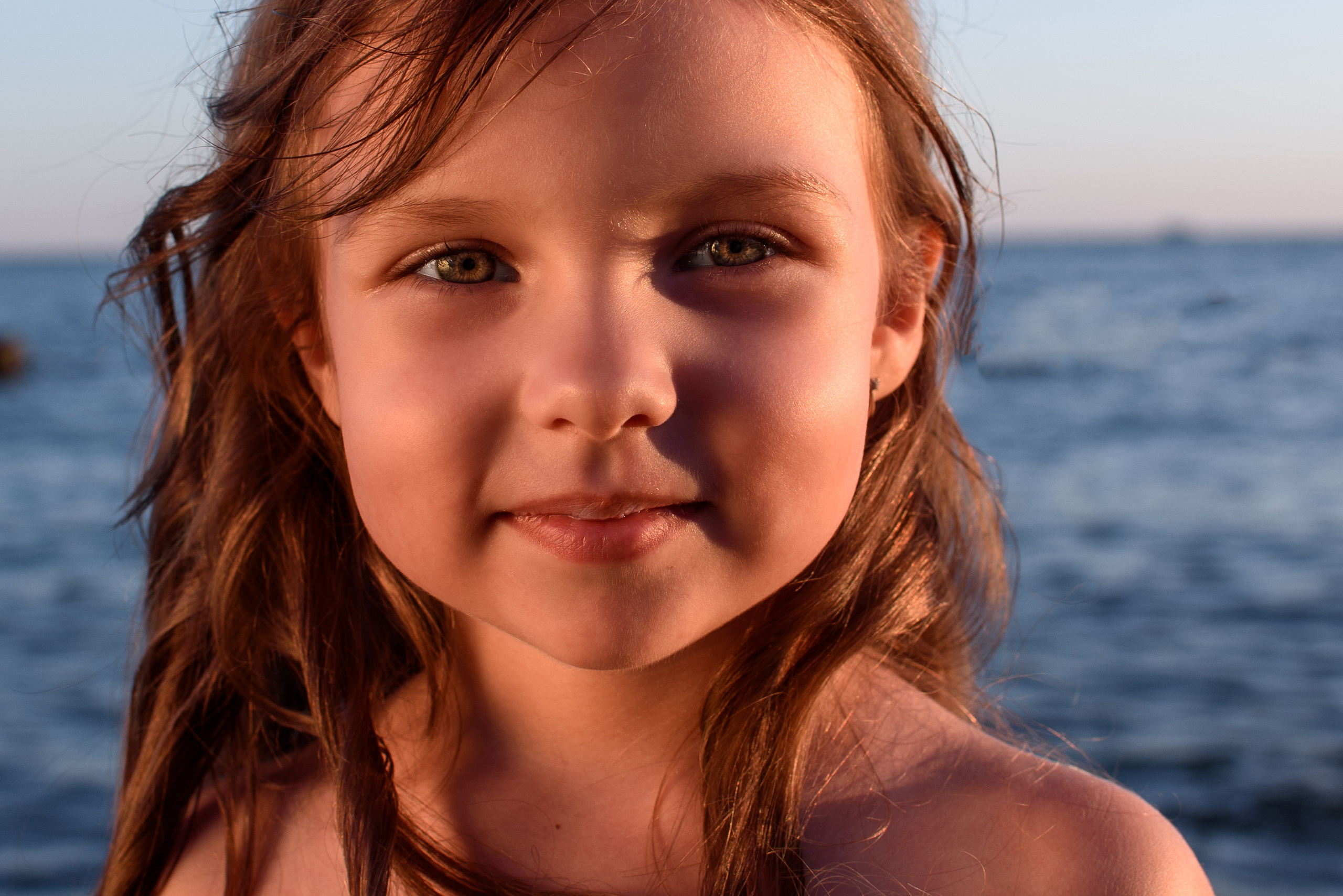 Фотосессия на закате. Детский студийный фотограф Сочи