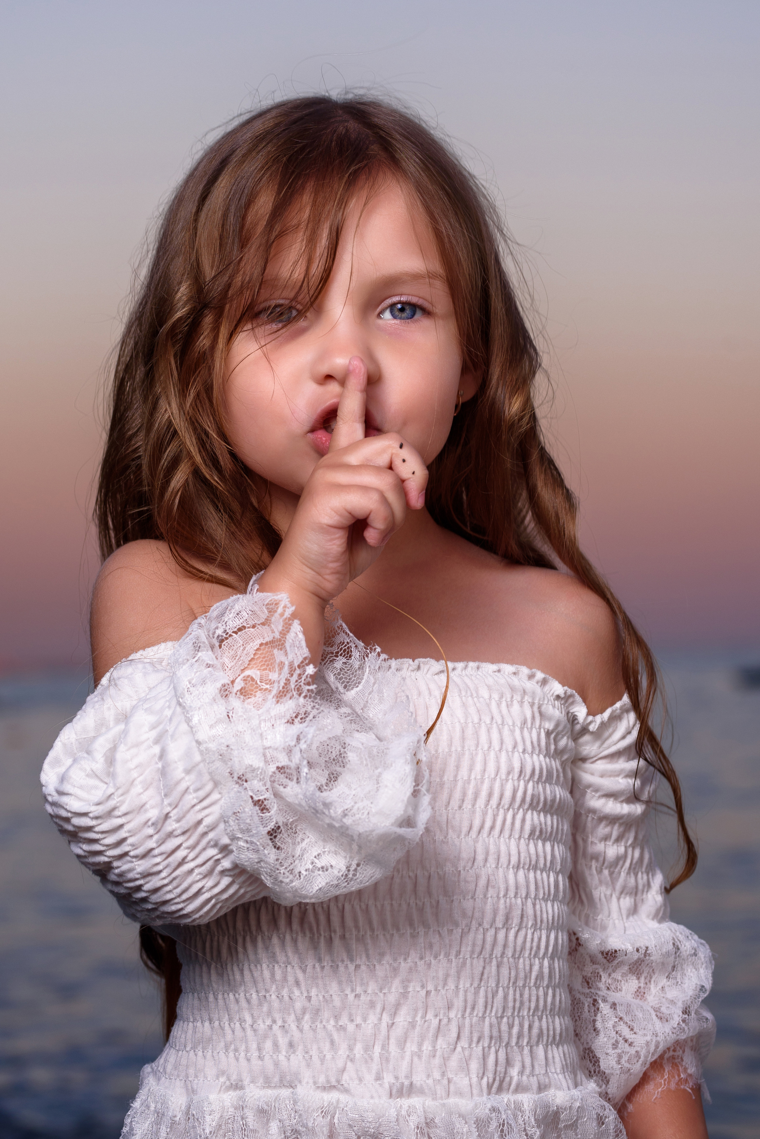 Фотосессия на закате. Детский студийный фотограф Сочи