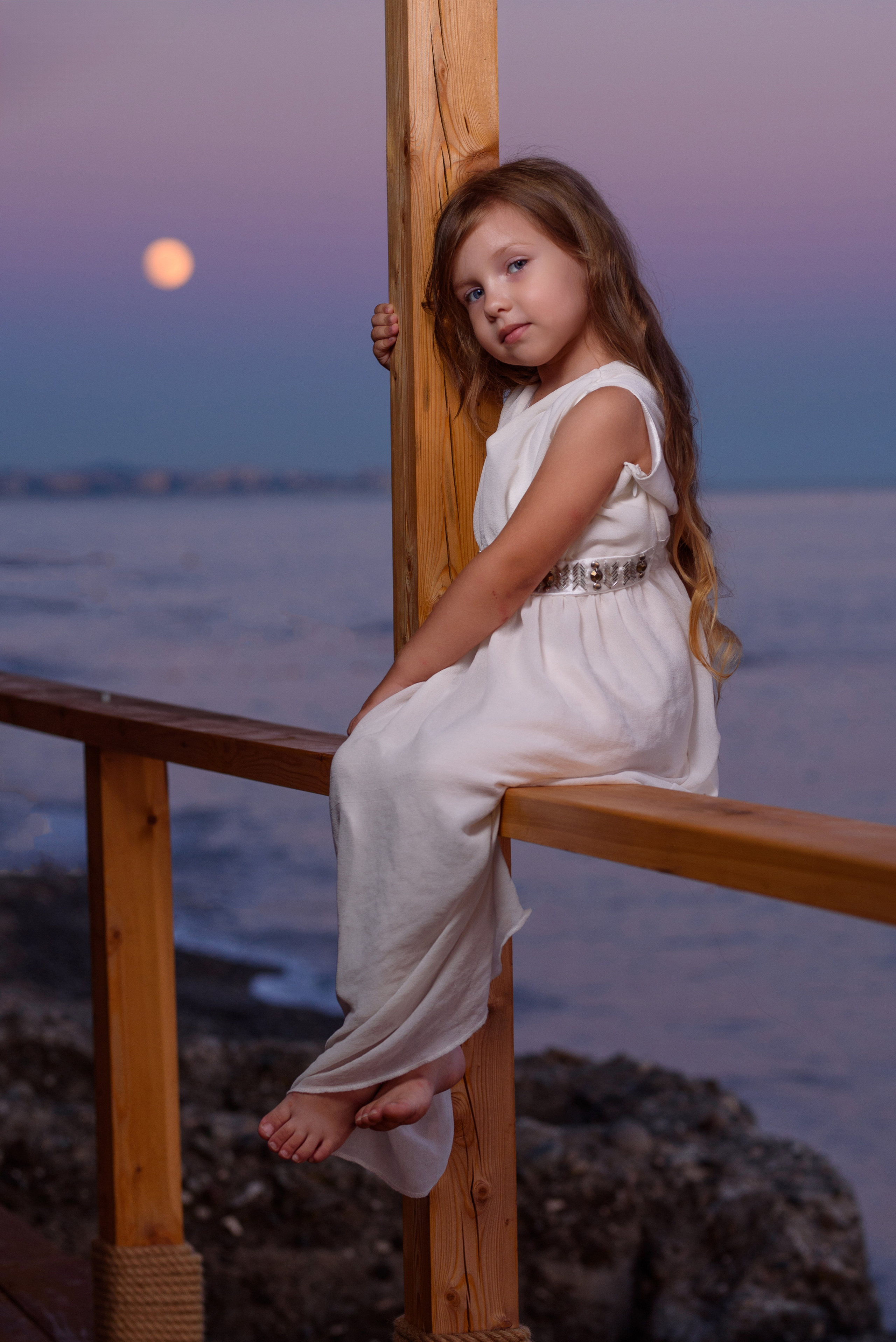 Фотосессия на закате. Детский студийный фотограф Сочи