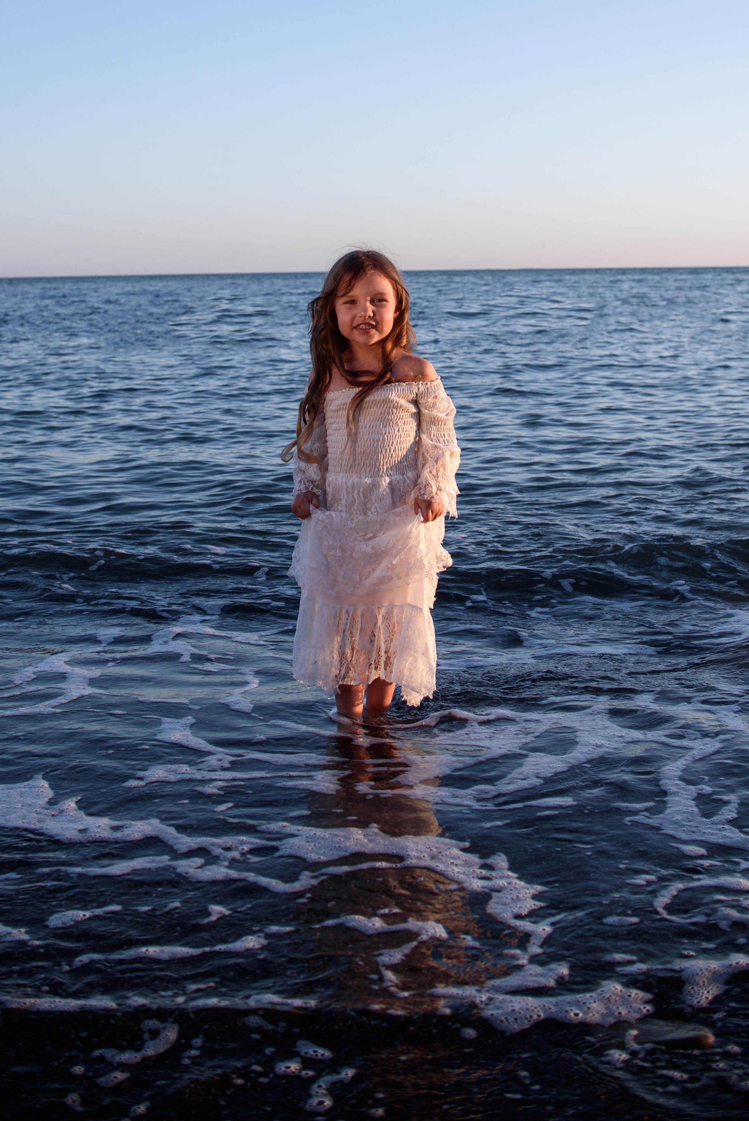 Фотосессия на закате. Детский студийный фотограф Сочи