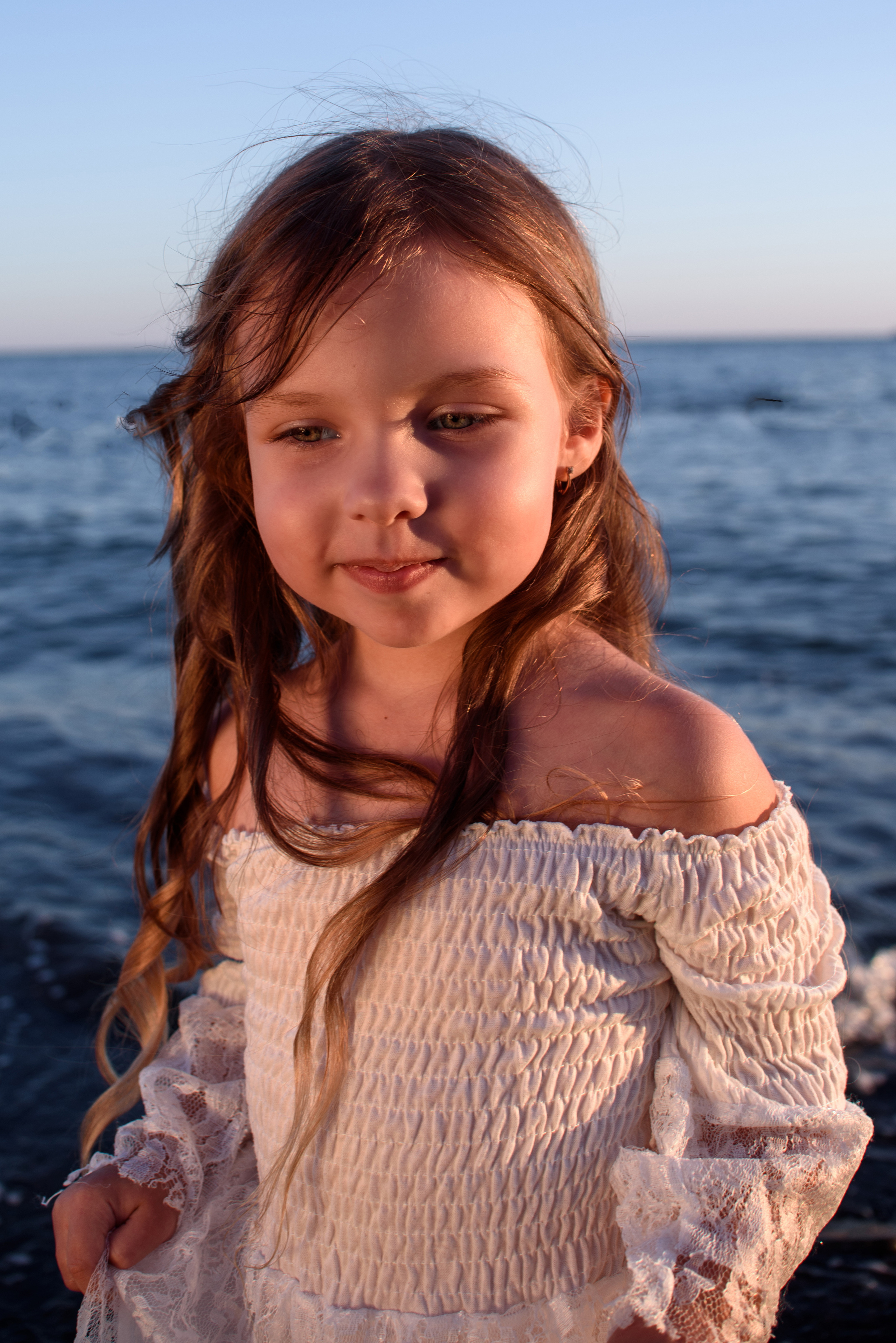 Фотосессия на закате. Детский студийный фотограф Сочи