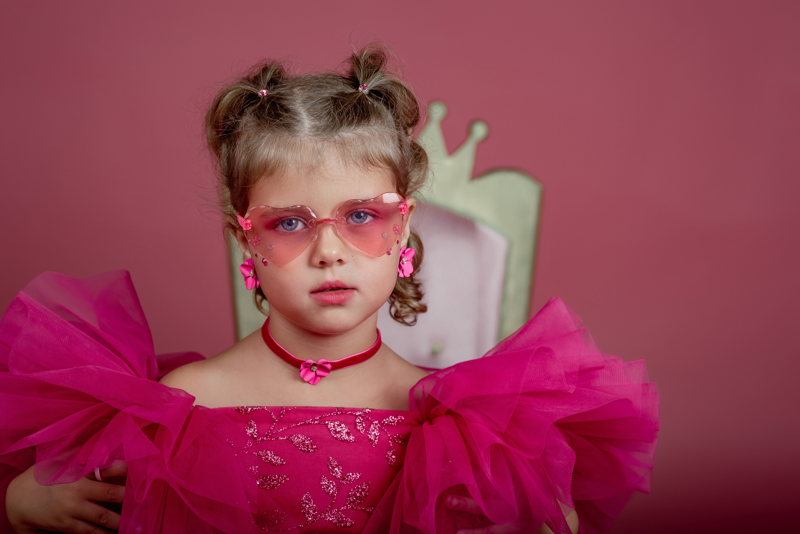Фотосессия в стиле барби. Детский студийный фотограф Сочи