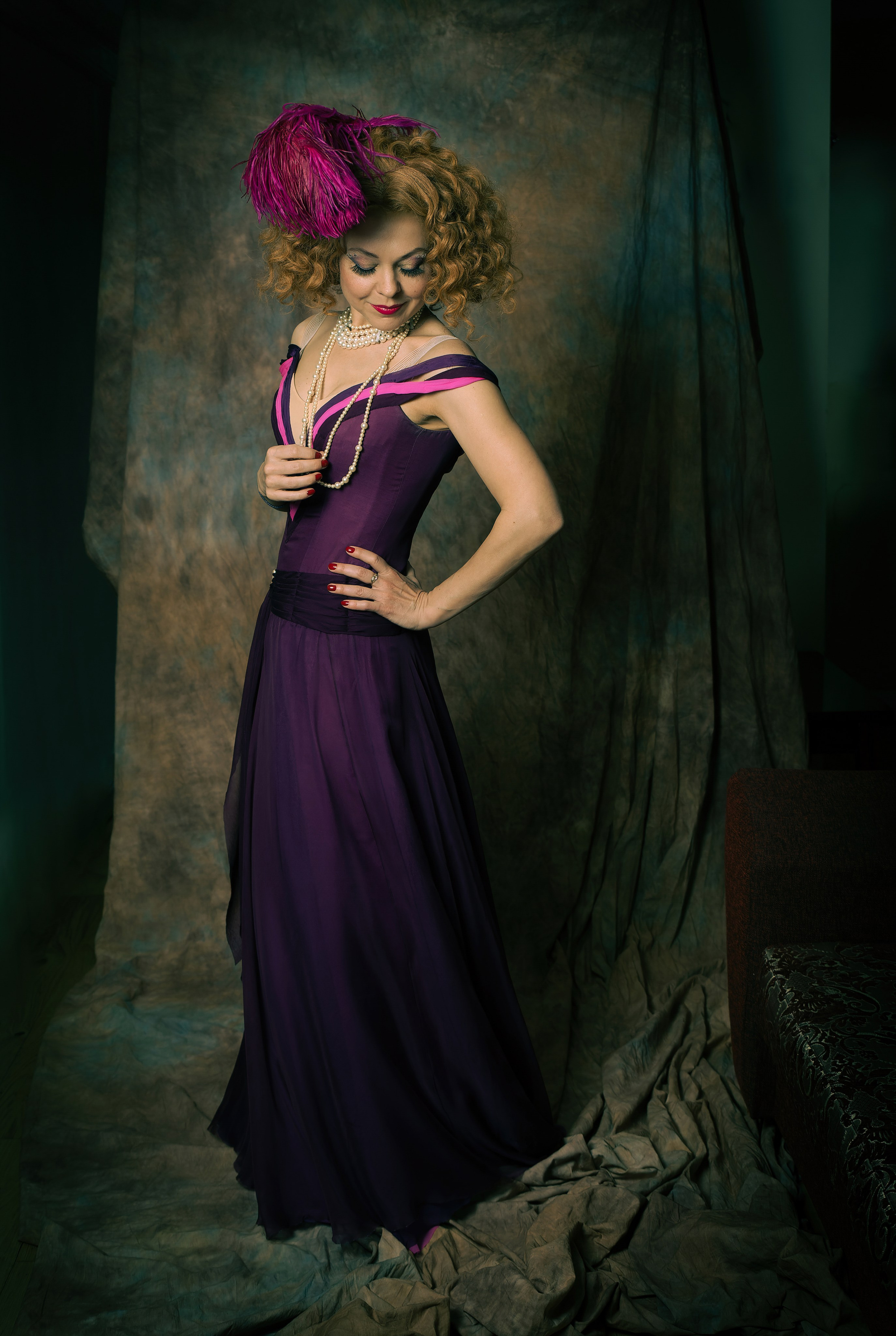 Актриса Елена Дементьева. Oles Paritskiy