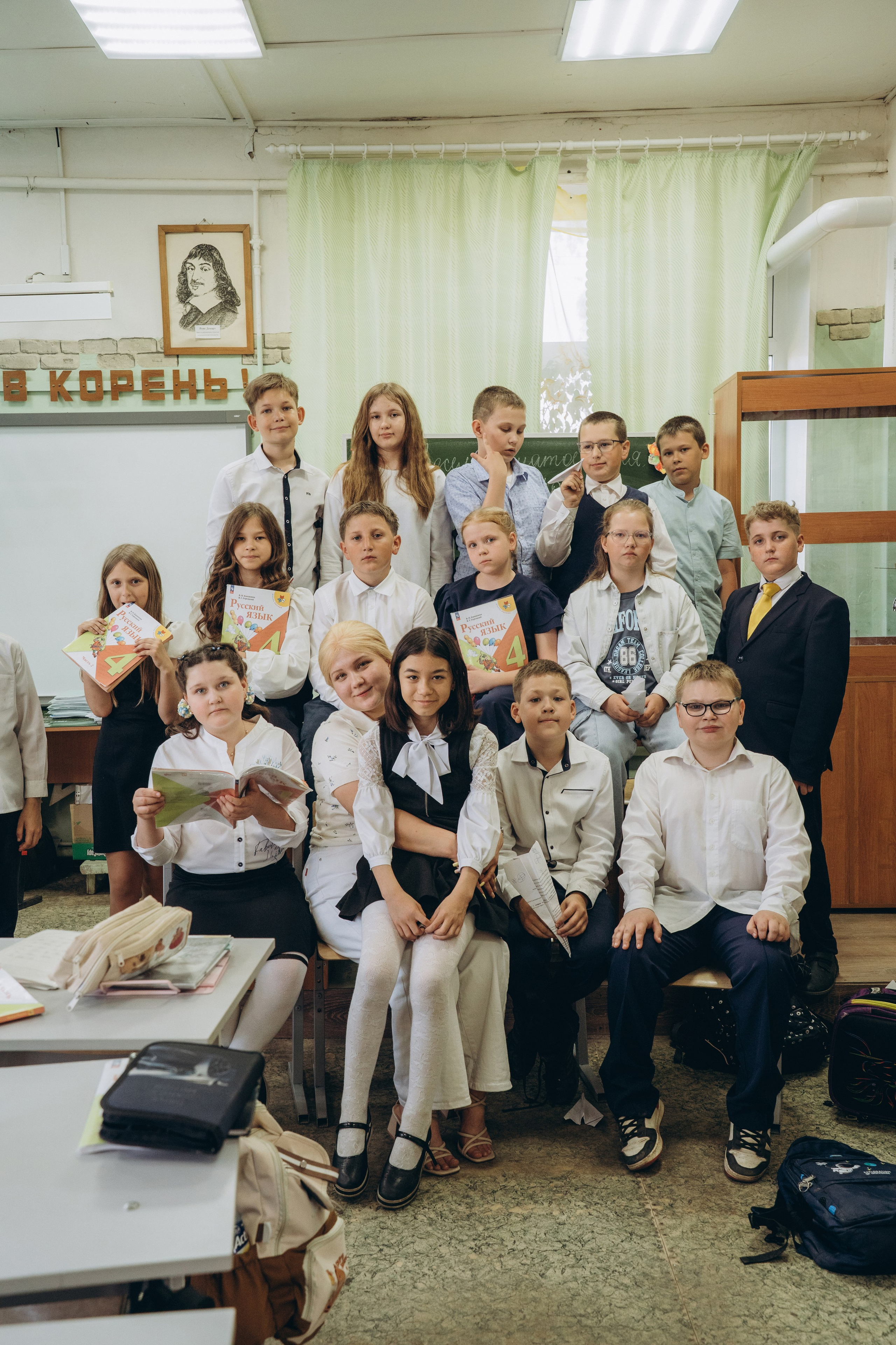 Школа, 4 класс. Семейный фотограф • Домашние съемки в Нижнем Новгороде