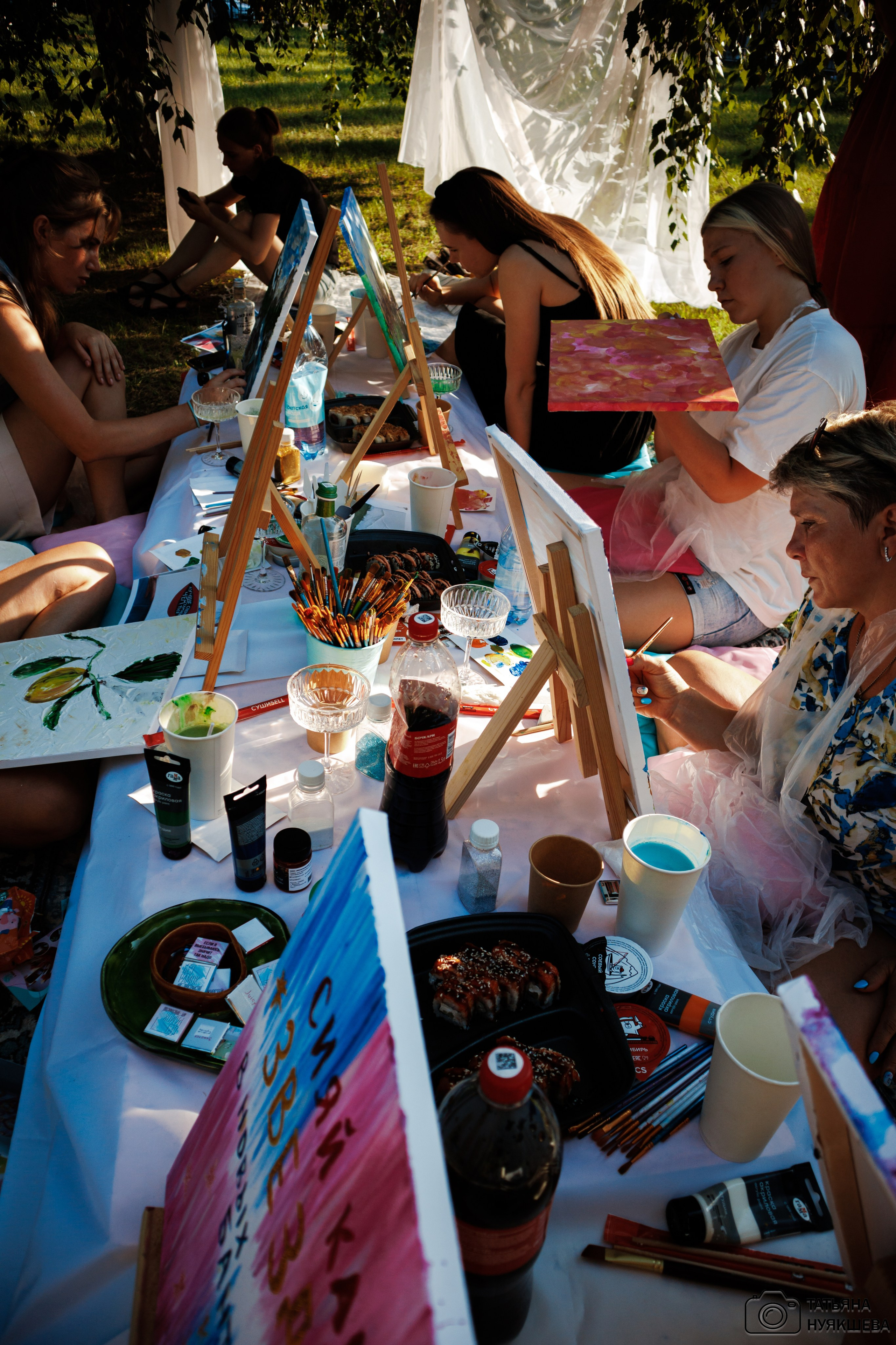 Арт-пикник 26.07.2024. Свадебный и семейный фотограф Татьяна Нуякшева Новоалтайск — Барнаул