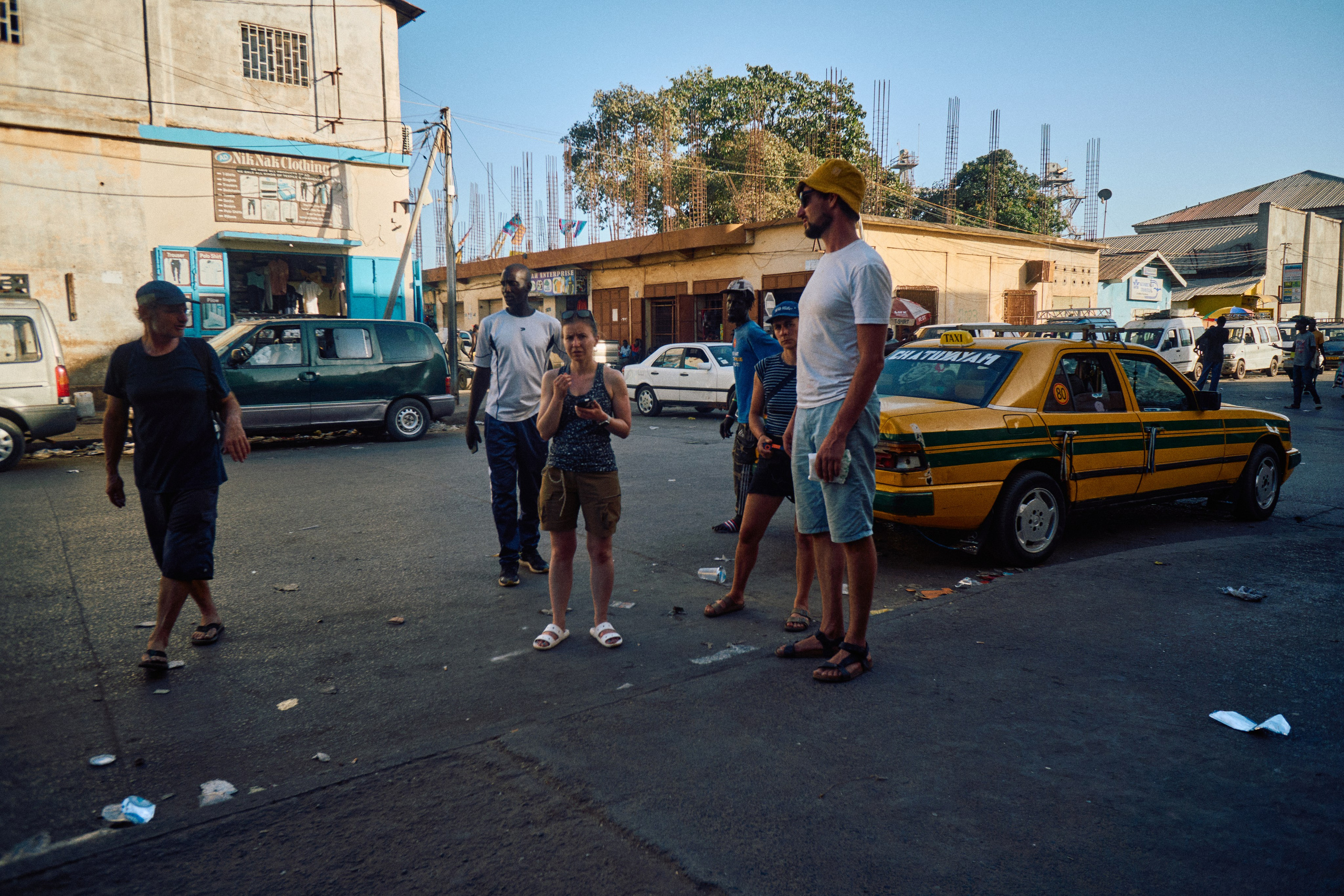 Gambia River. See the moment and catche. commercial and reportage