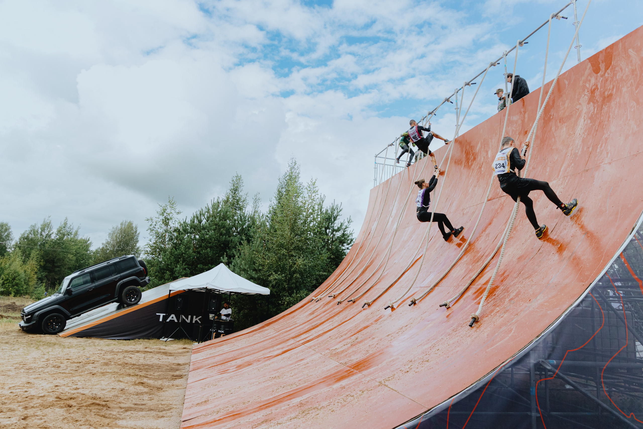 TANK на «Гонке Героев». Фотограф в Москве и Санкт-Петербурге Дарина