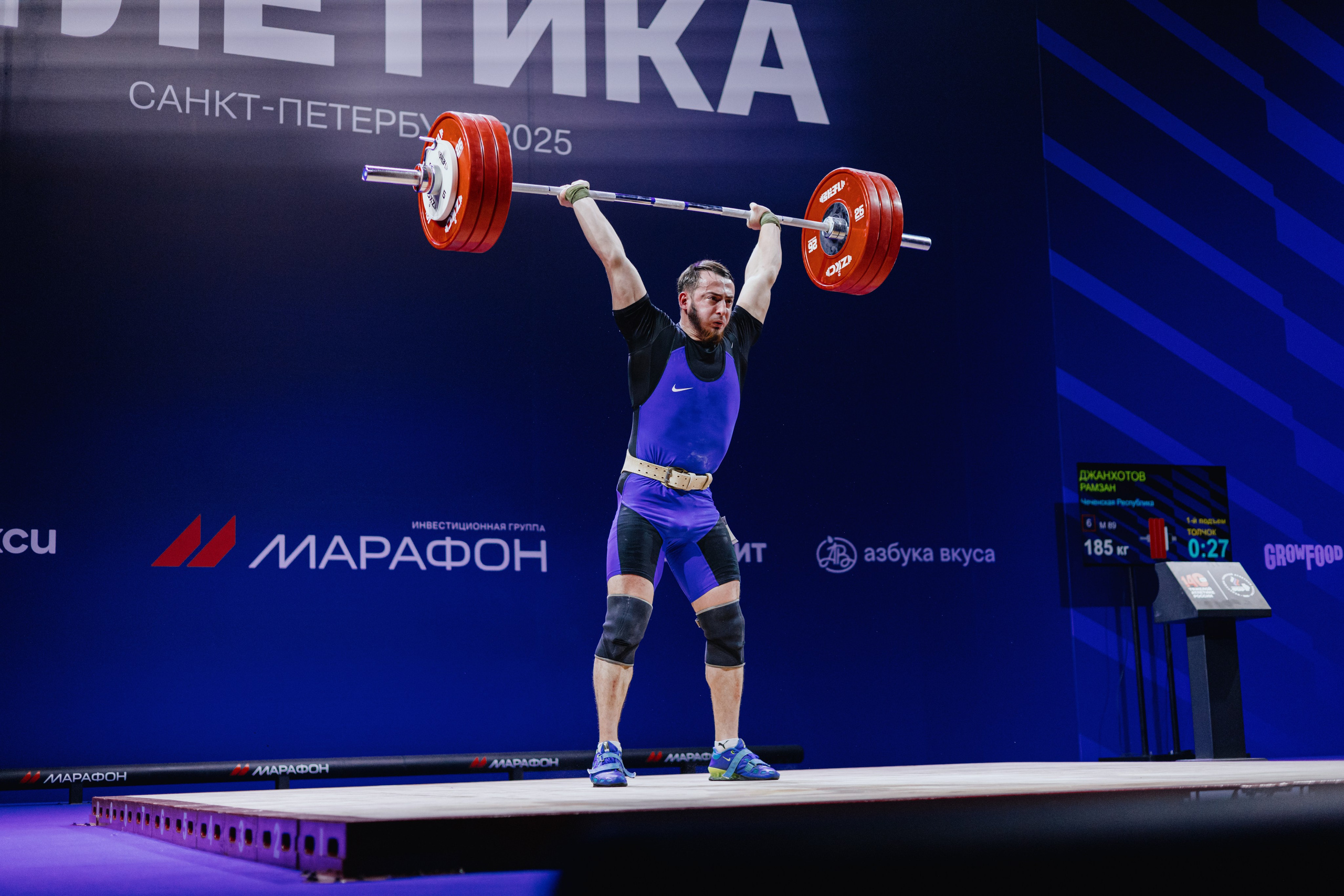 Чемпионат России по тяжелой атлетике 2025. Фотограф в Москве и Санкт-Петербурге Дарина