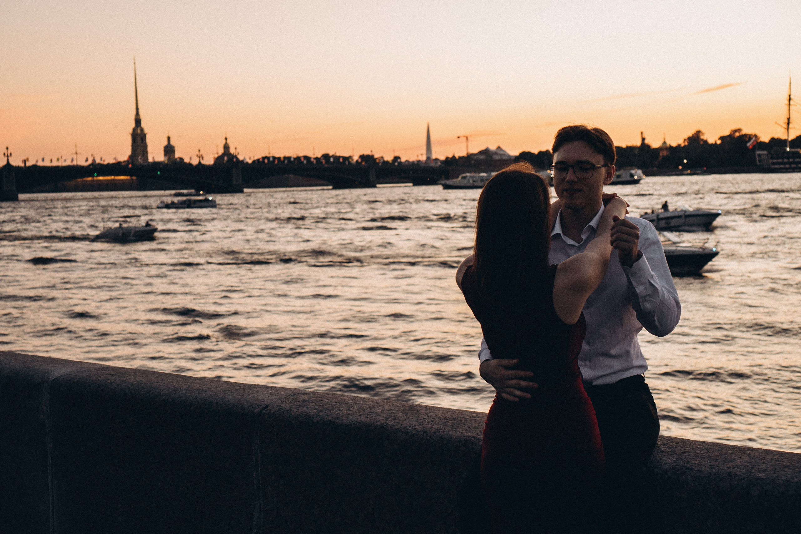 ПРОГУЛКА НА ЗАКАТЕ. Профессиональный фотограф, Санкт-Петербург — Виктория Богомолова