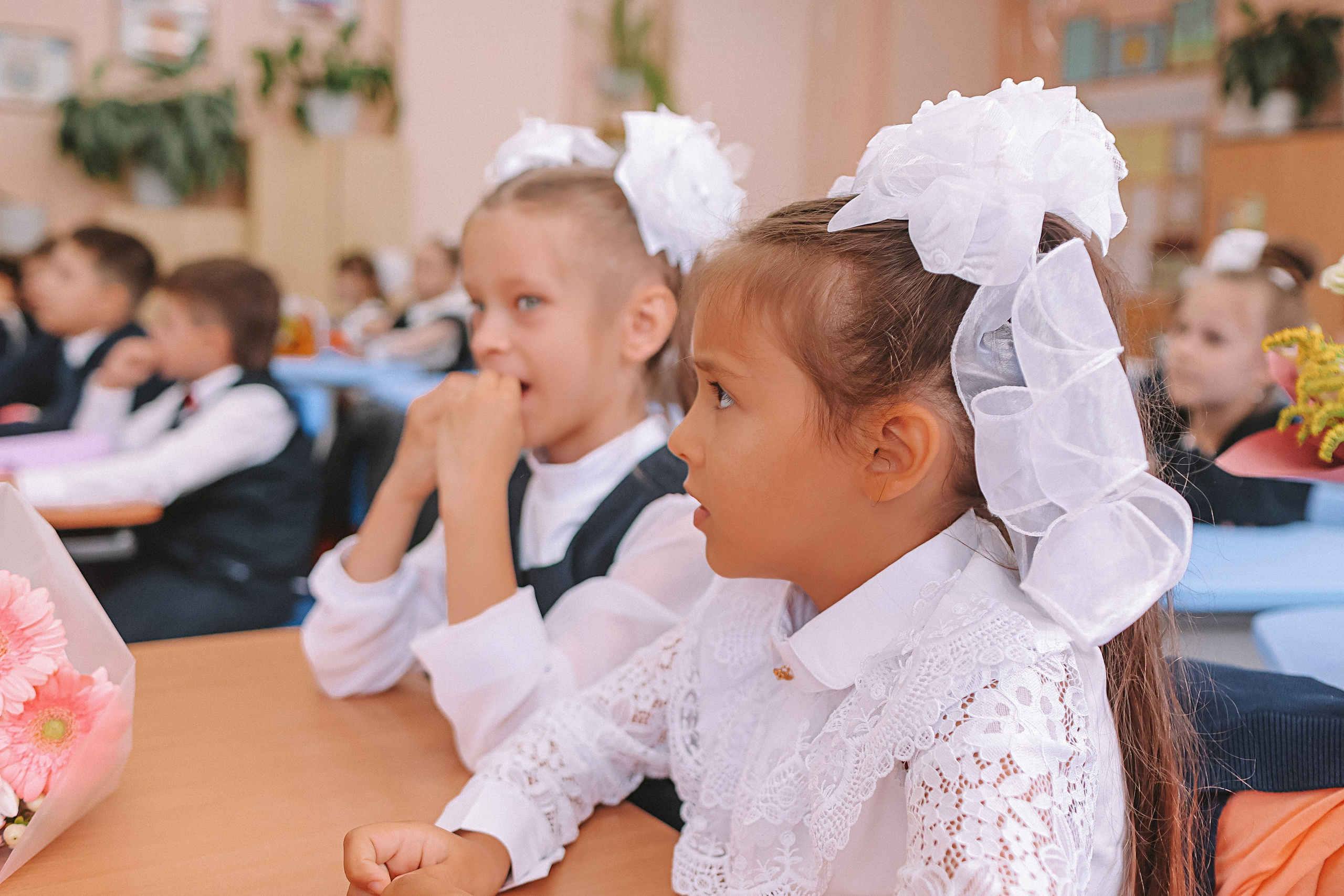 1 сентября линейка+кл час+портреты. Семейный фотограф Тюмень, фотограф на роды Салмина Мария