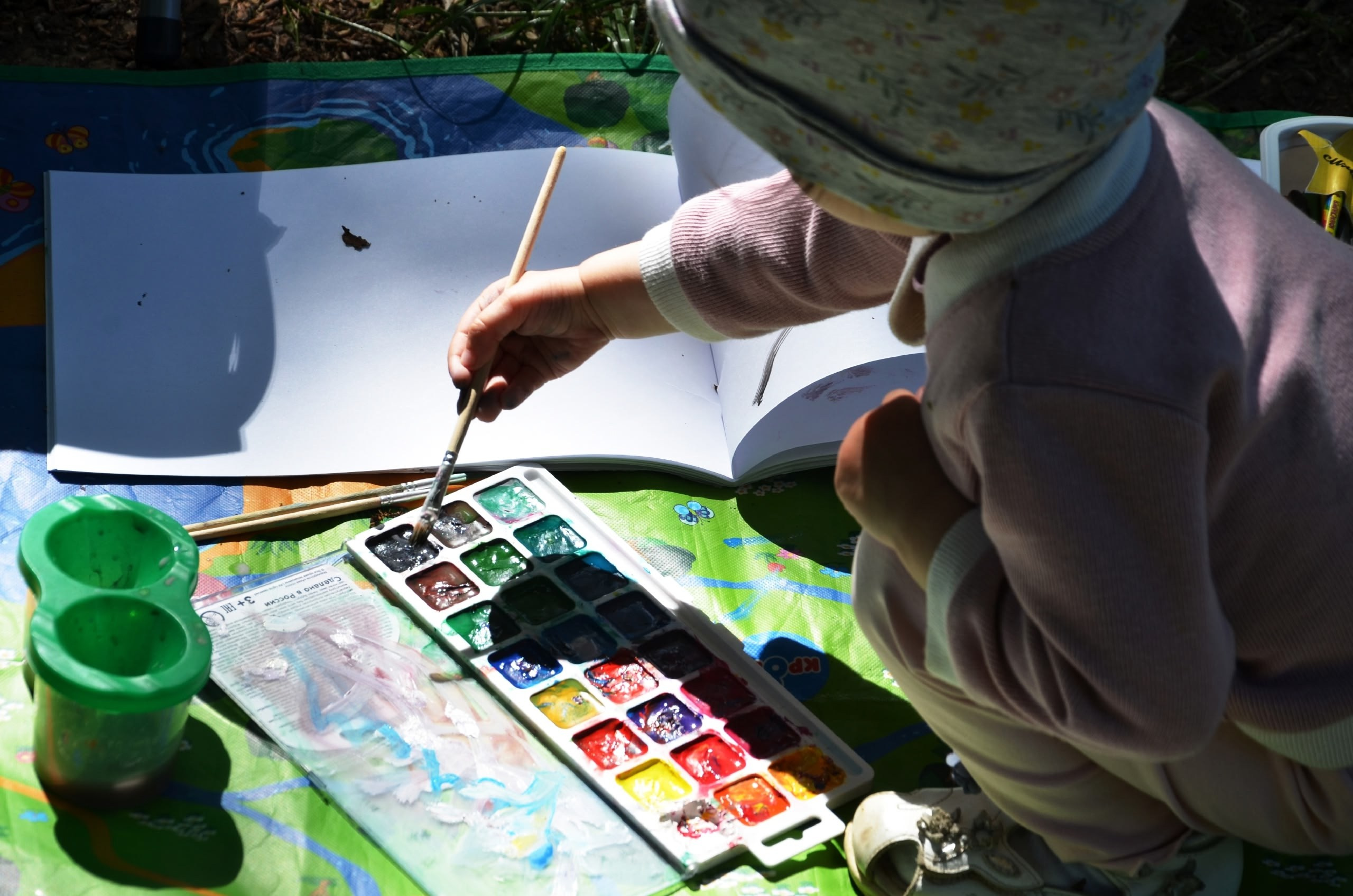 Творческие занятия на природе. Изостудия «Мы рисуем!» ♥ Южное Бутово, Москва