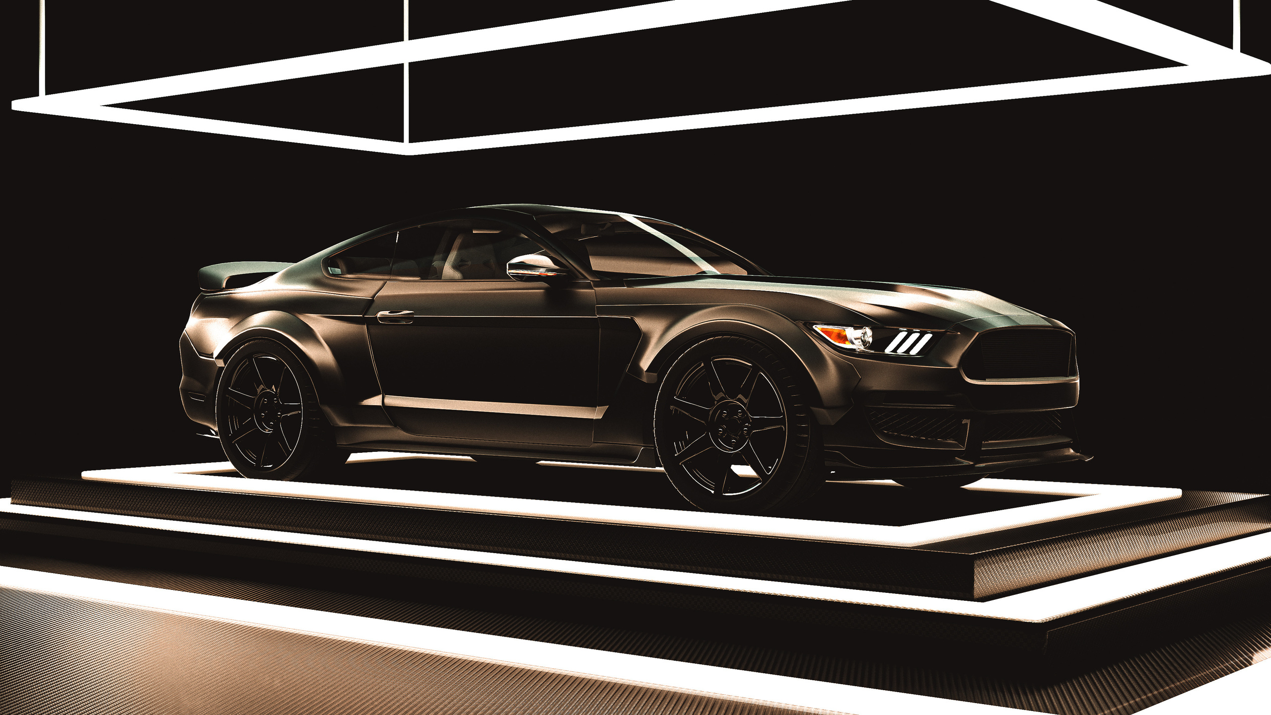 Ford Mustang GT-500. remaster. Студия дизайна интерьера — ODS.studio