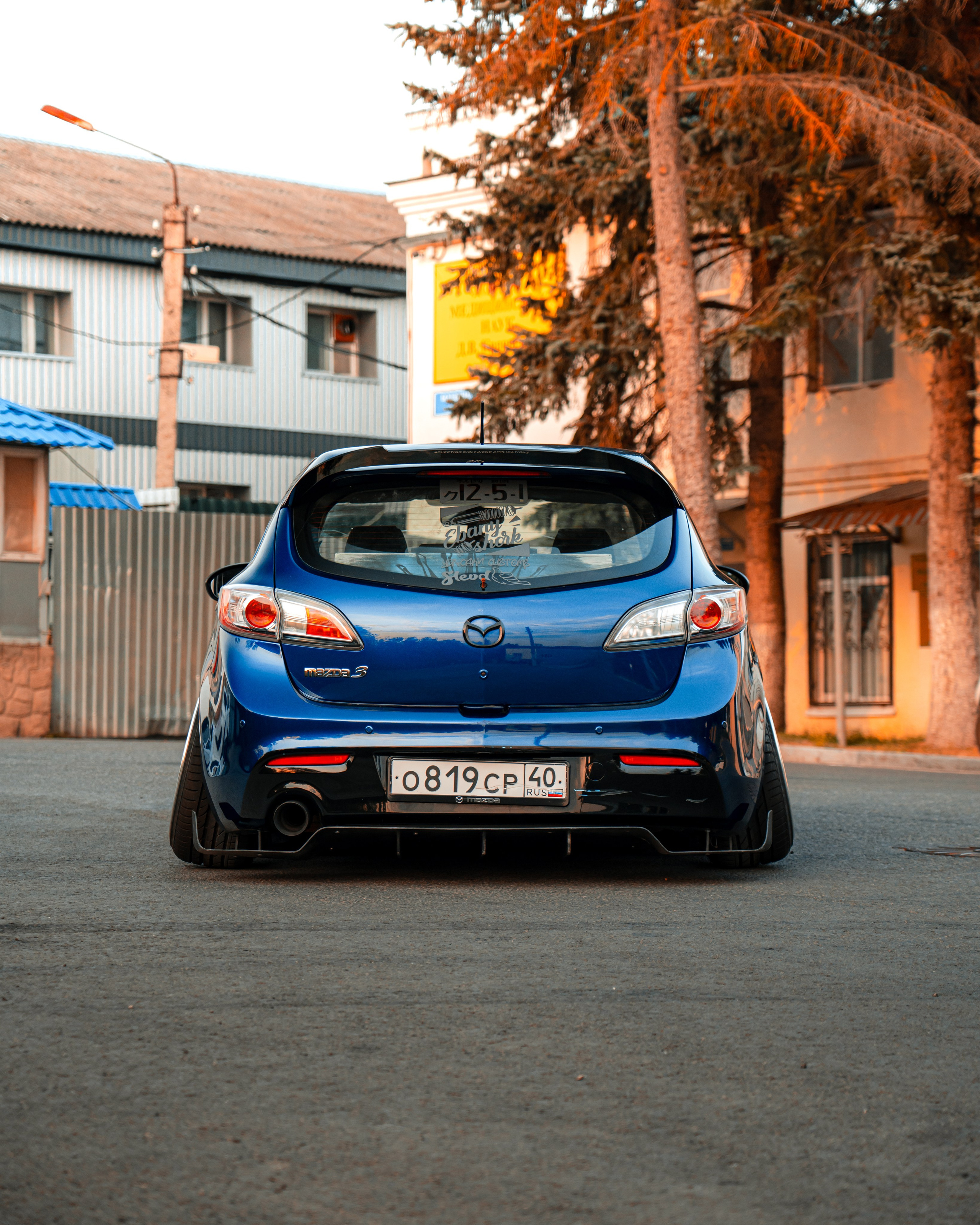 Mazda 3 BL Stance. Vlad Trykov