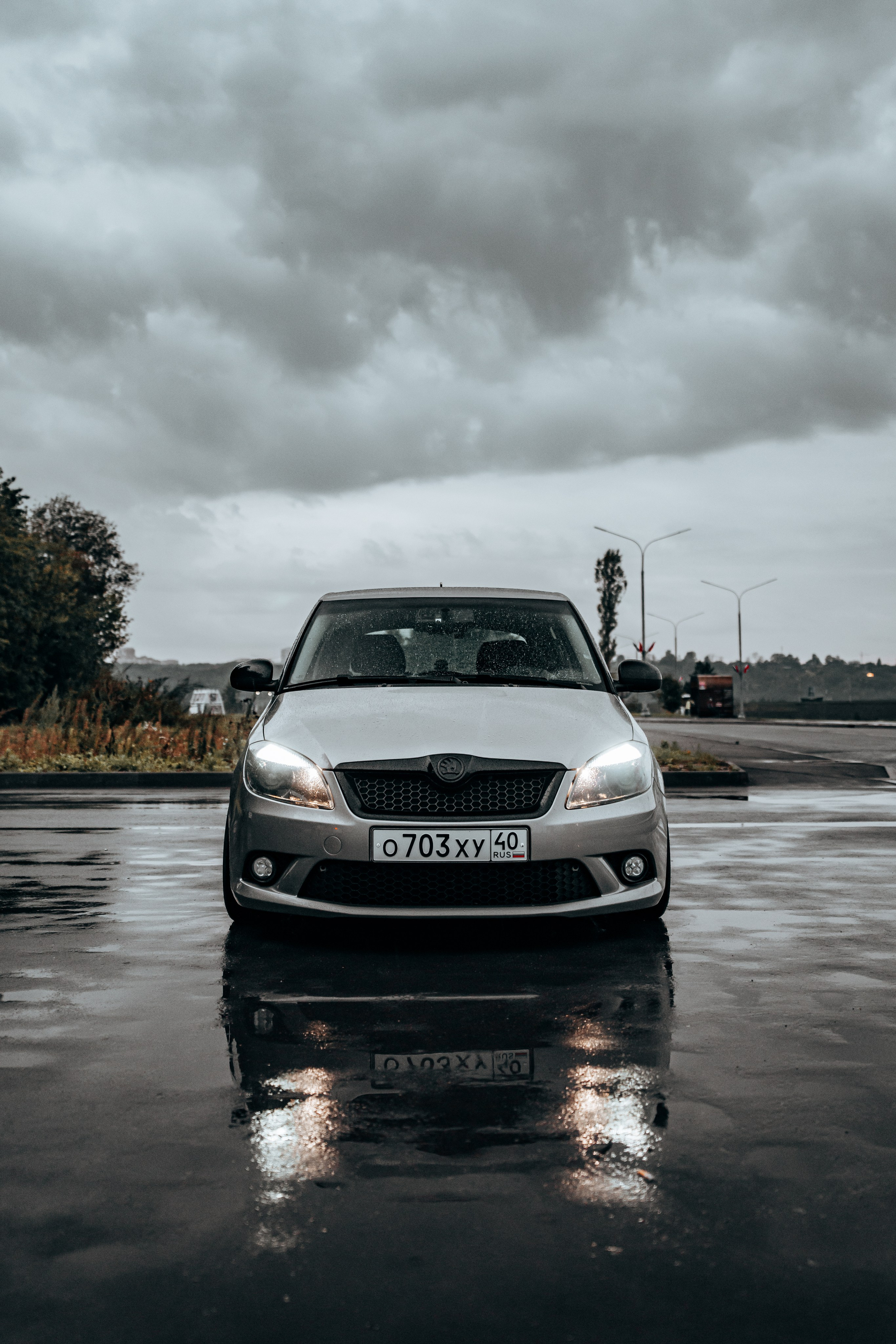 Skoda Fabia Stance. Vlad Trykov