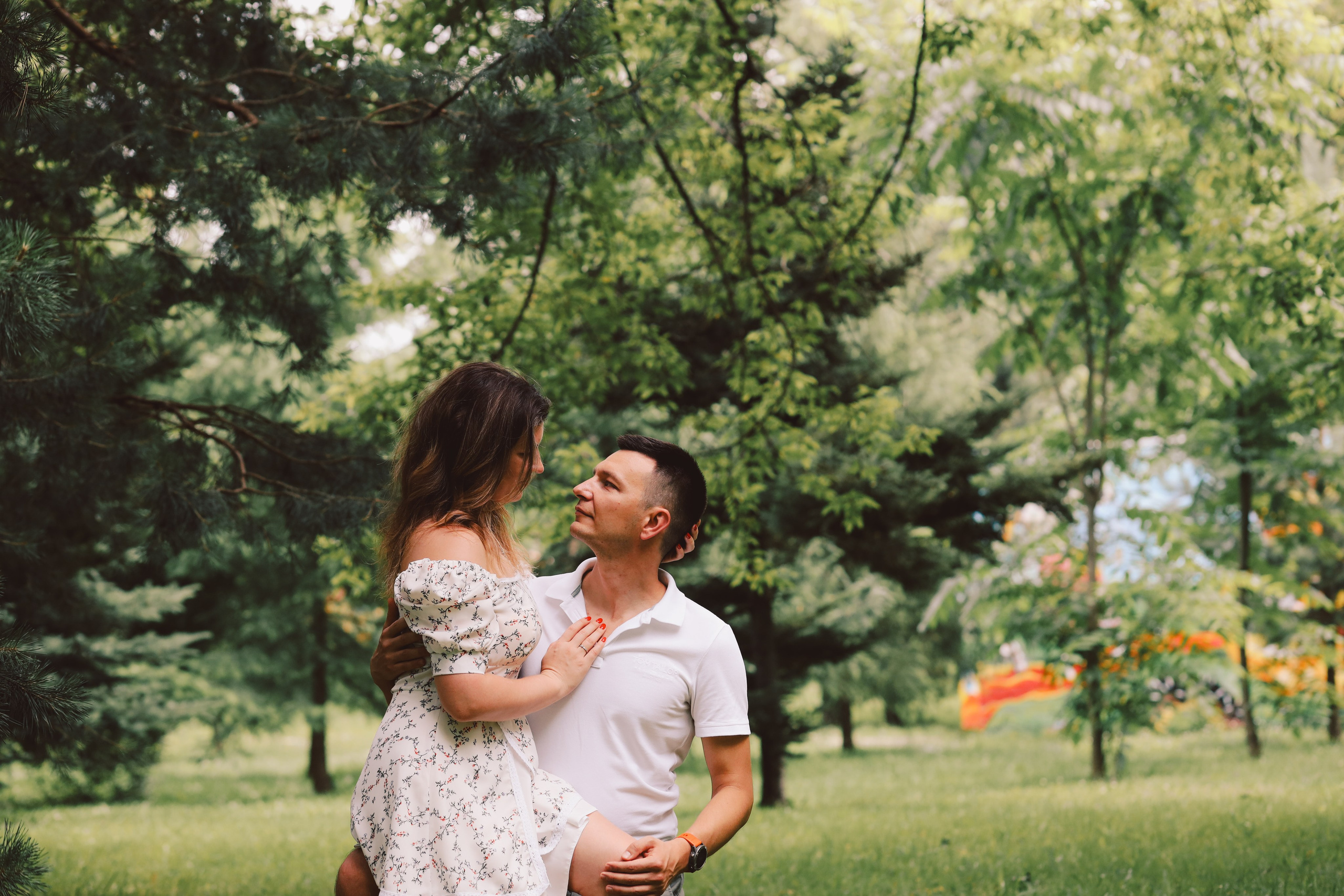 Семейная фотосессия летом. Фотограф АняКа Мытищи