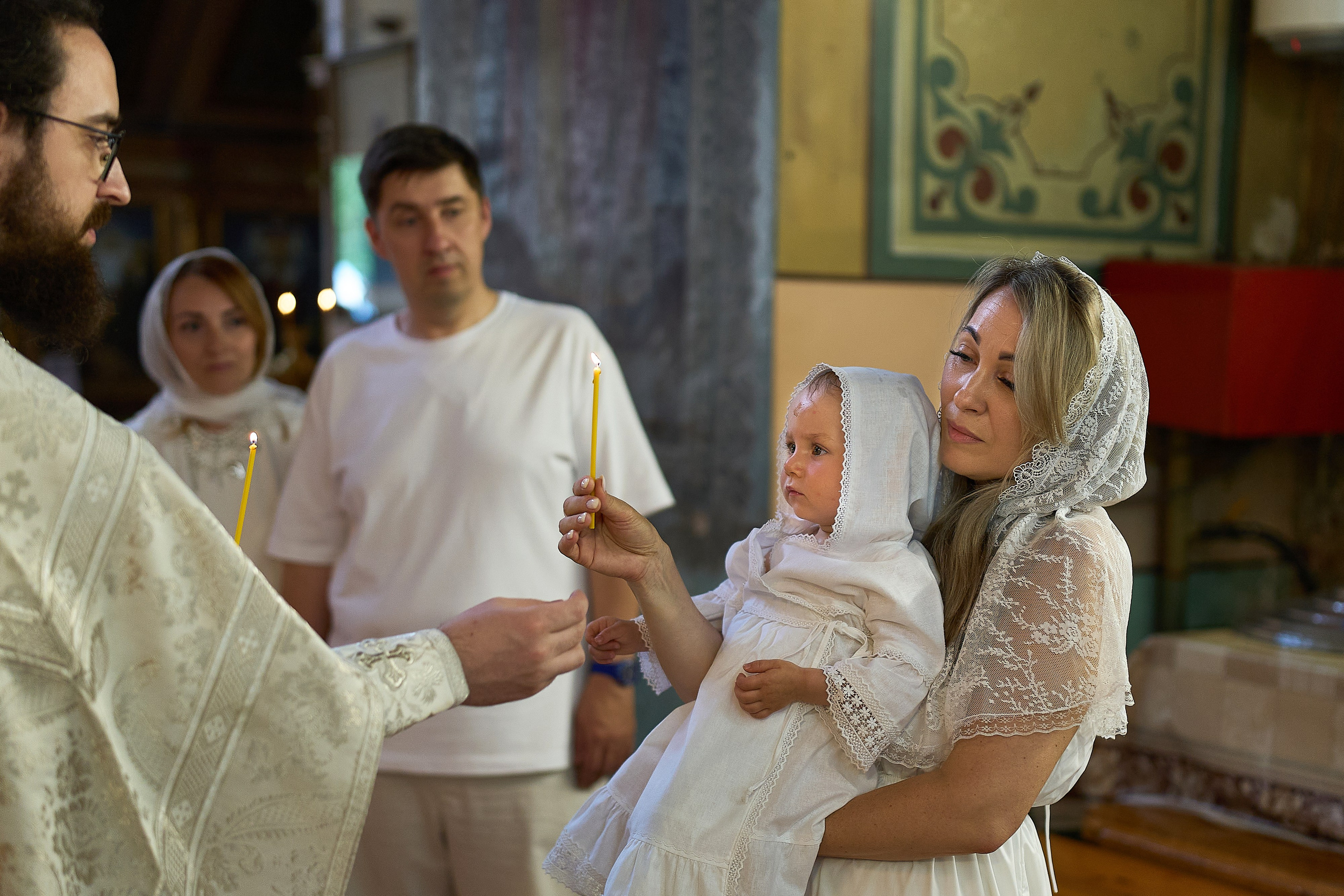 Крещение в церкви Преображения Господня