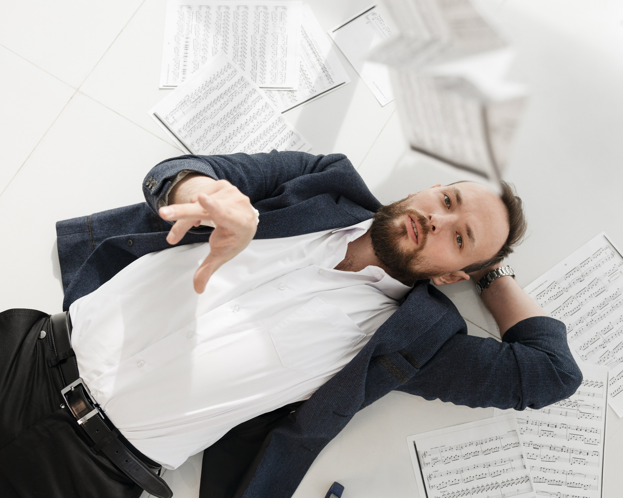 Мужская портретная съемка в студии. Фотограф в Санкт-Петербурге Вагнер Юлия