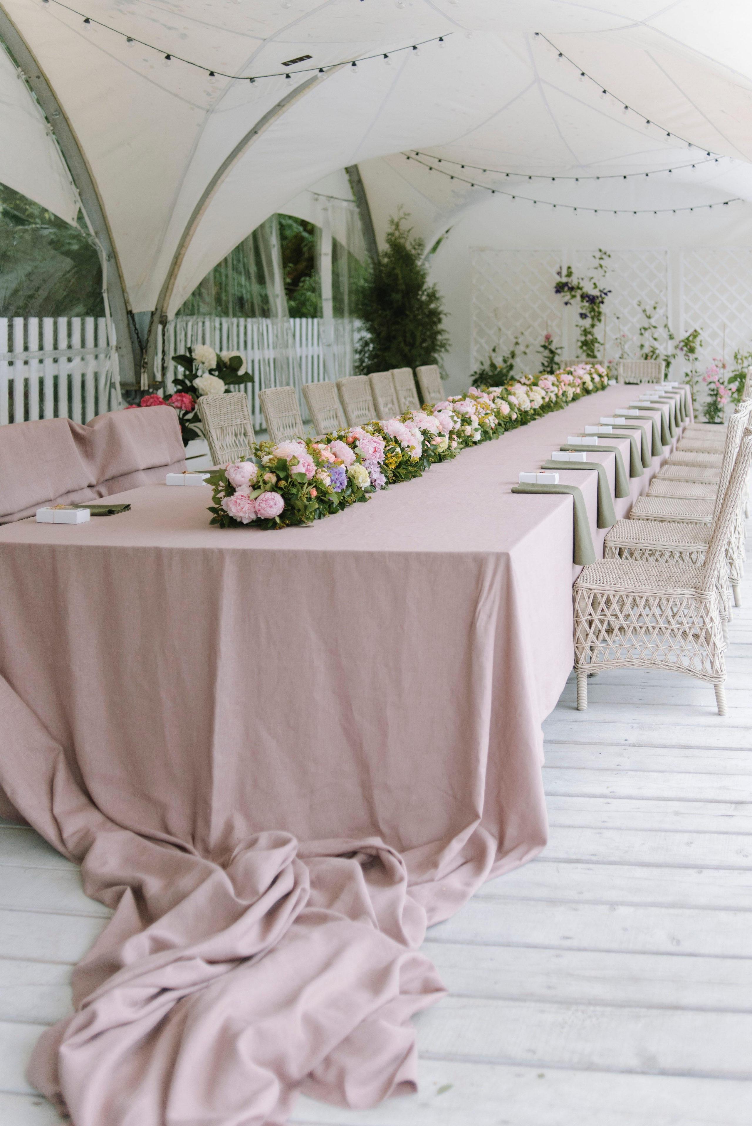 Ресторан Причал. Оформление свадеб, декор свадеб Вера Маркова, Москва