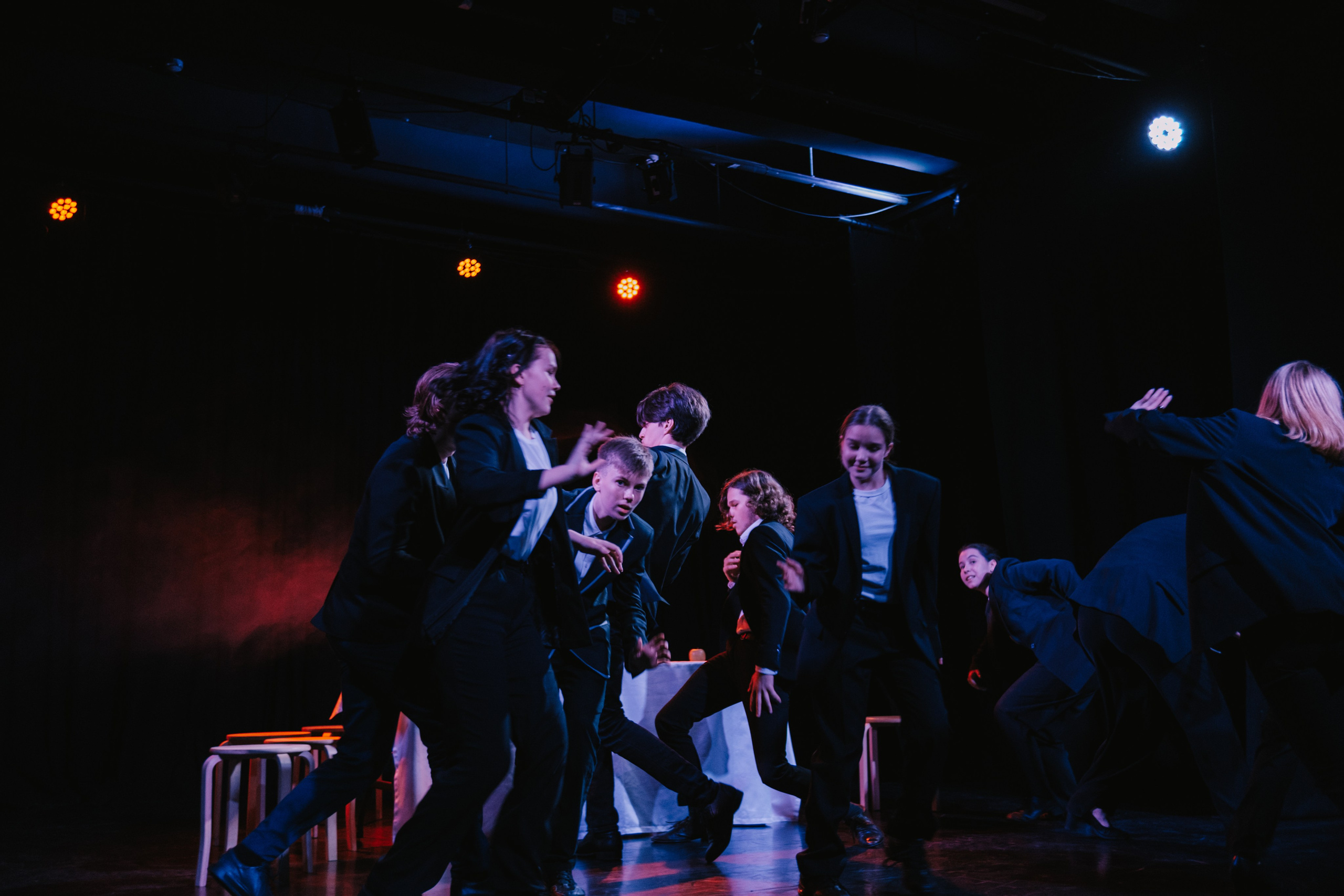 Детская театральная студия «Ирбис», спектакль. Репортажный и портретный фотограф в Москве Илья Спиридонов