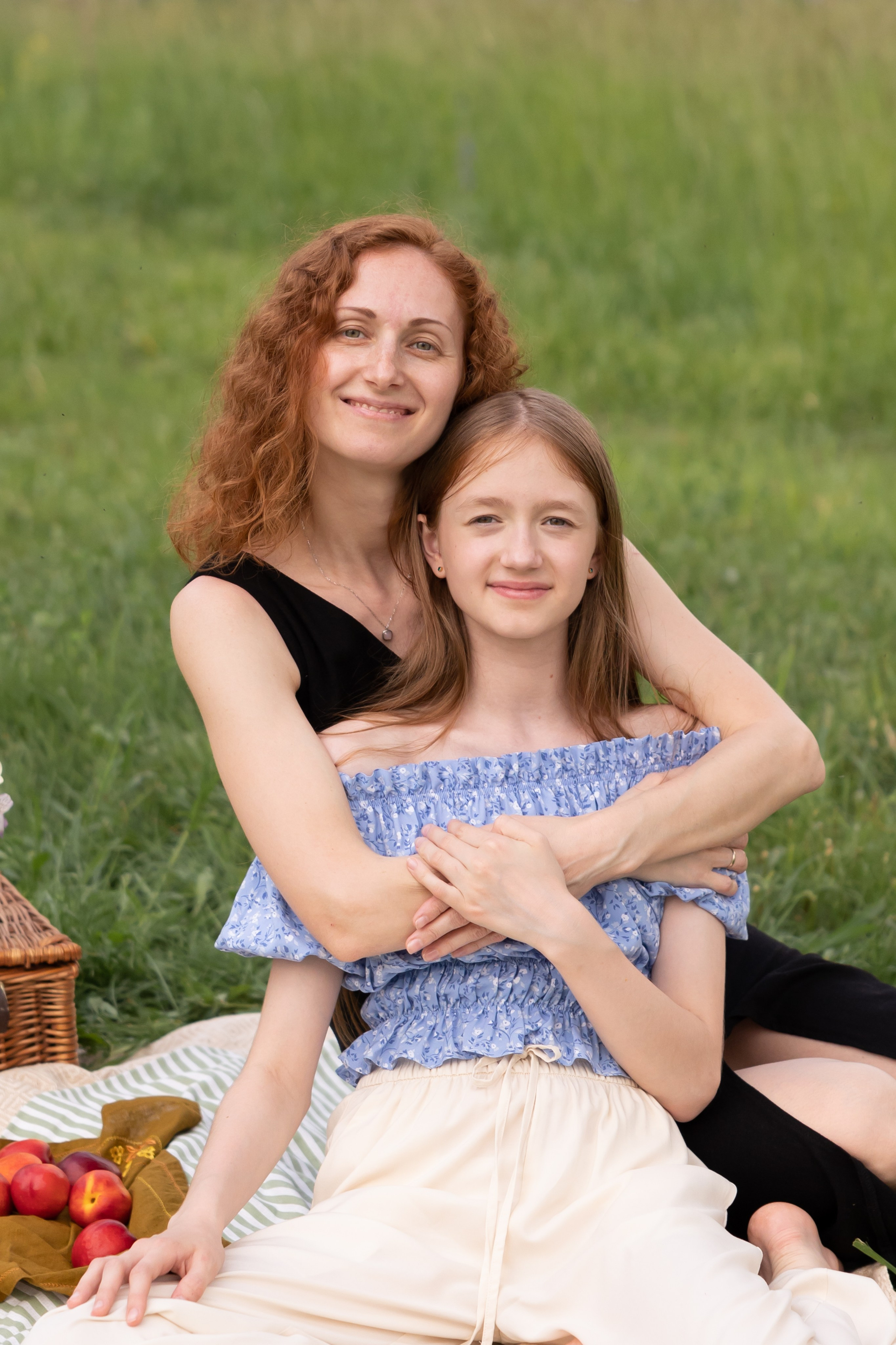 Пикник с педагогом и родителями. Семейный и женский фотограф, стильный репортаж в г. Новосибирск