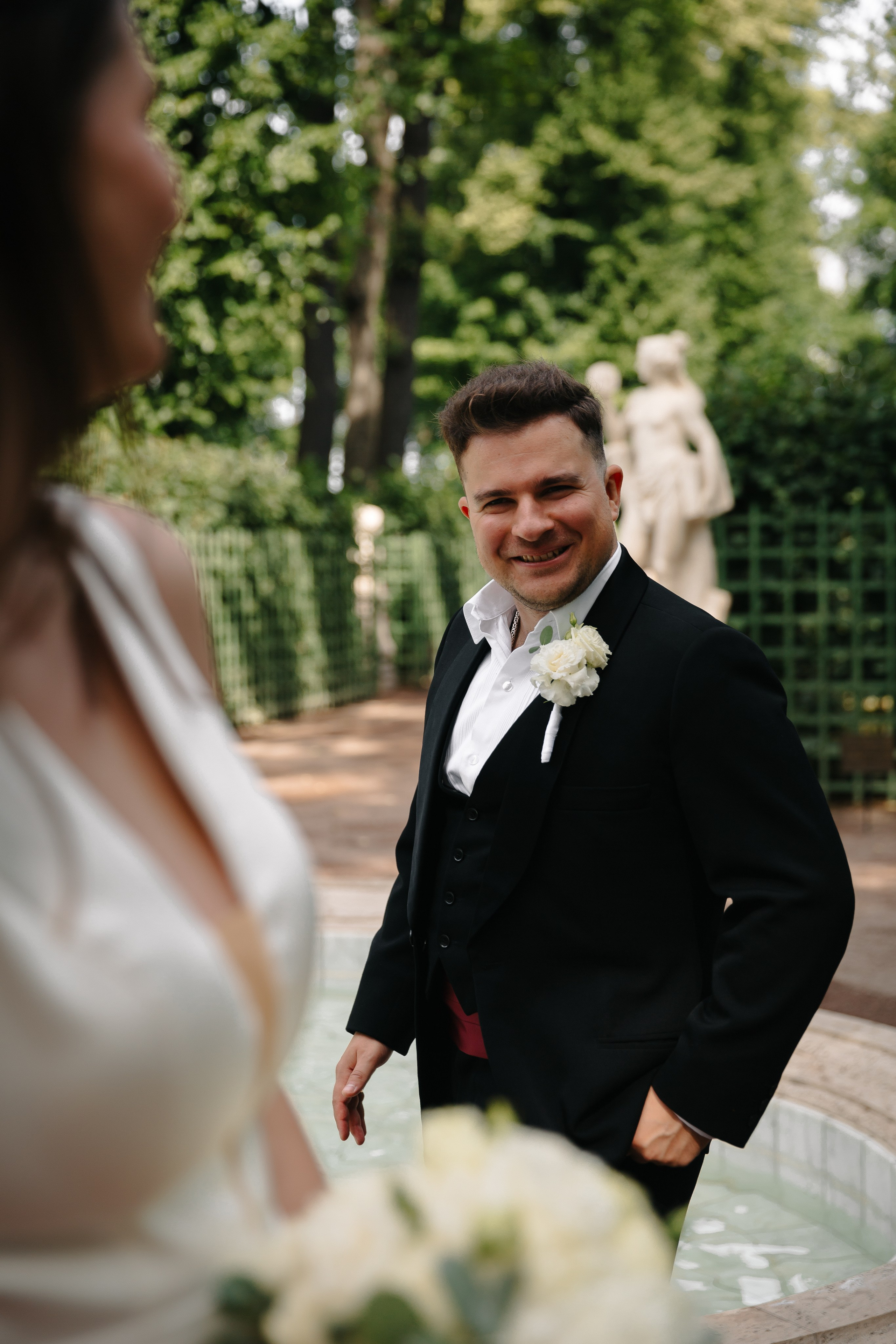 КРОНШТАДТСКИЙ ЗАГС | Август, Летний сад, Исаакий. Свадебный фотограф в Санкт-Петербурге Полина Корзухина