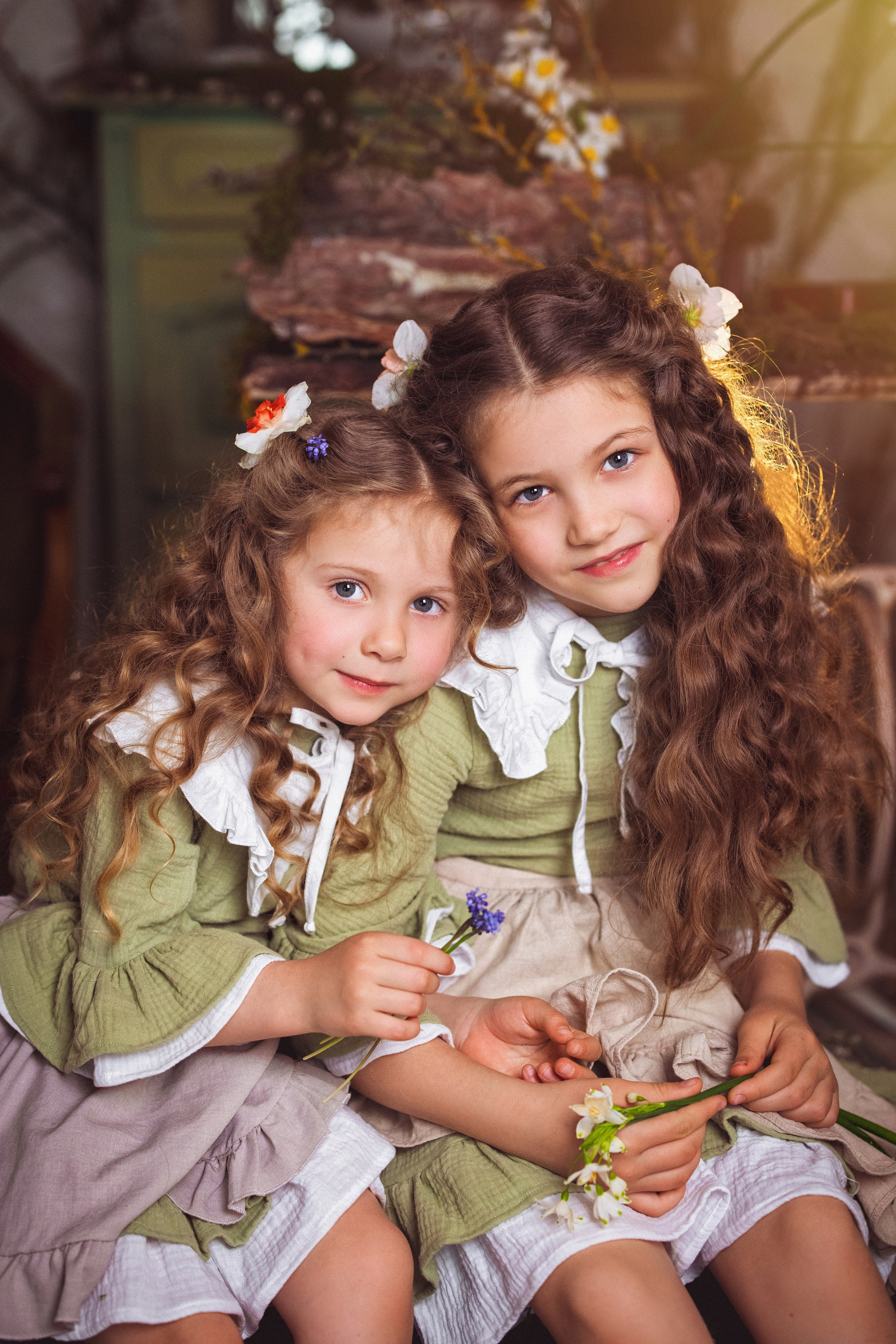 Детская фотосессия с утятами и кроликом. Семейный и детский фотограф в Краснодаре Анна Трашкова