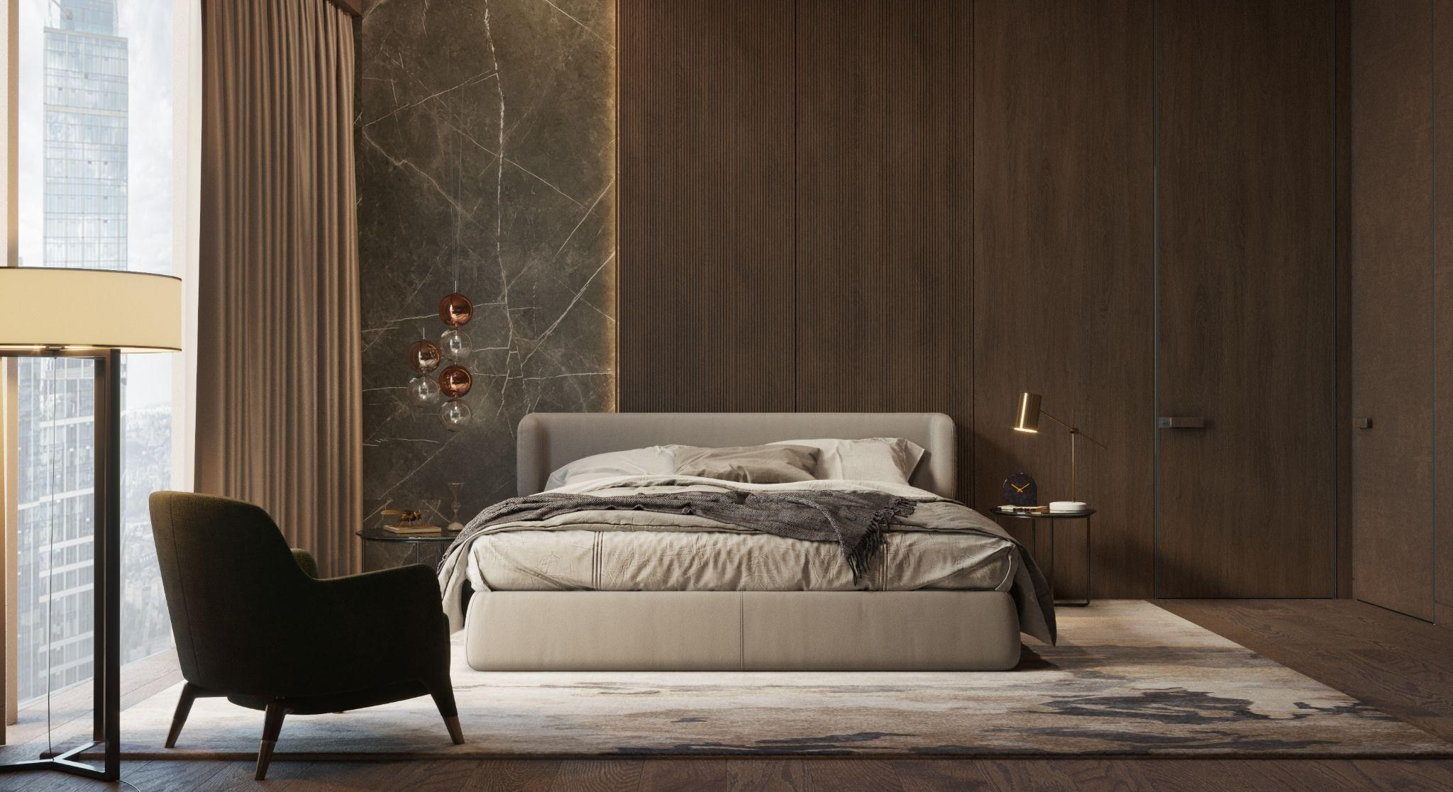 Апартаменты в Башне Федерации. Дизайнер интерьера | Сабир Ульмаскулов