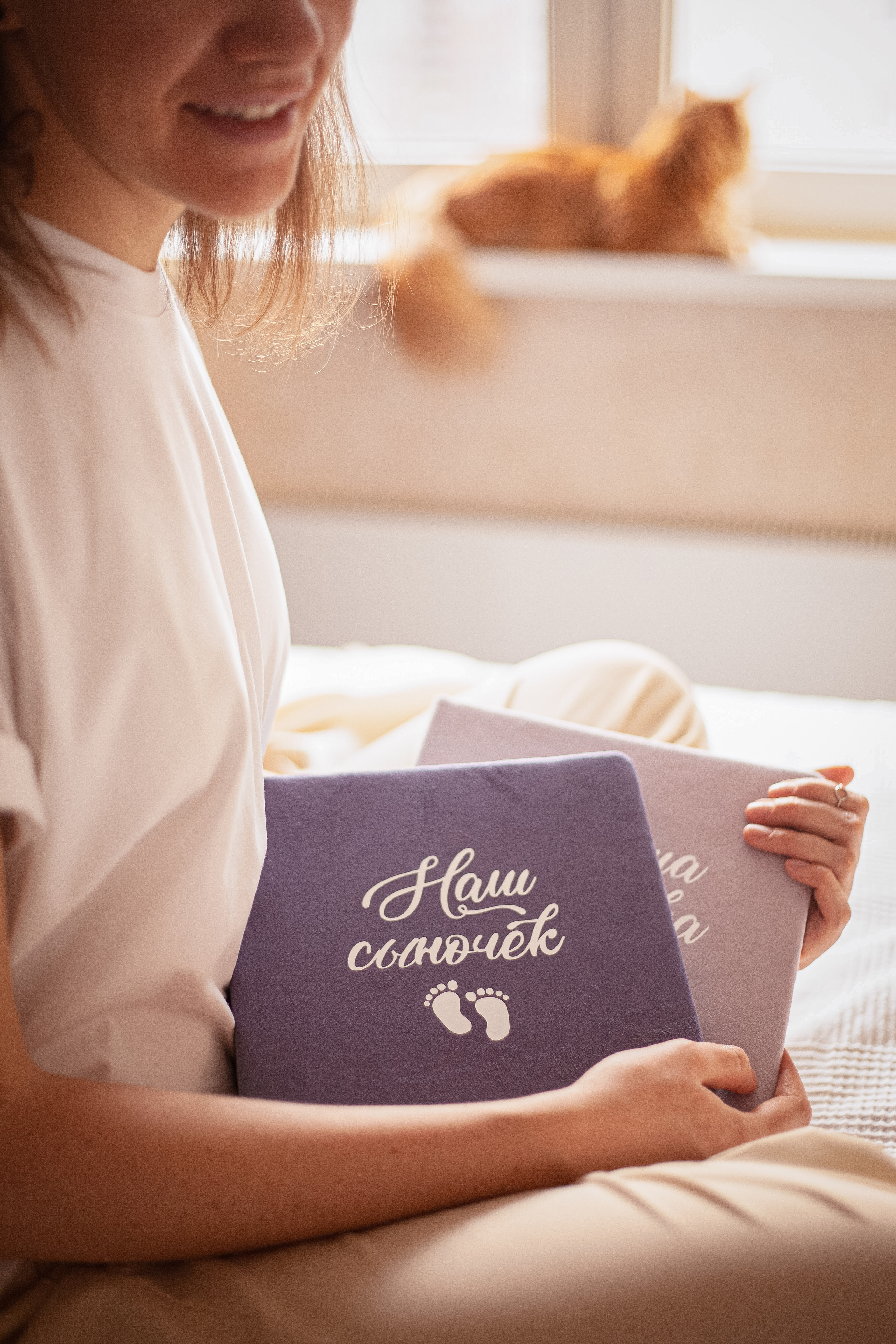 Съемка для бренда фотоальбомов BABY NATRA. Главная