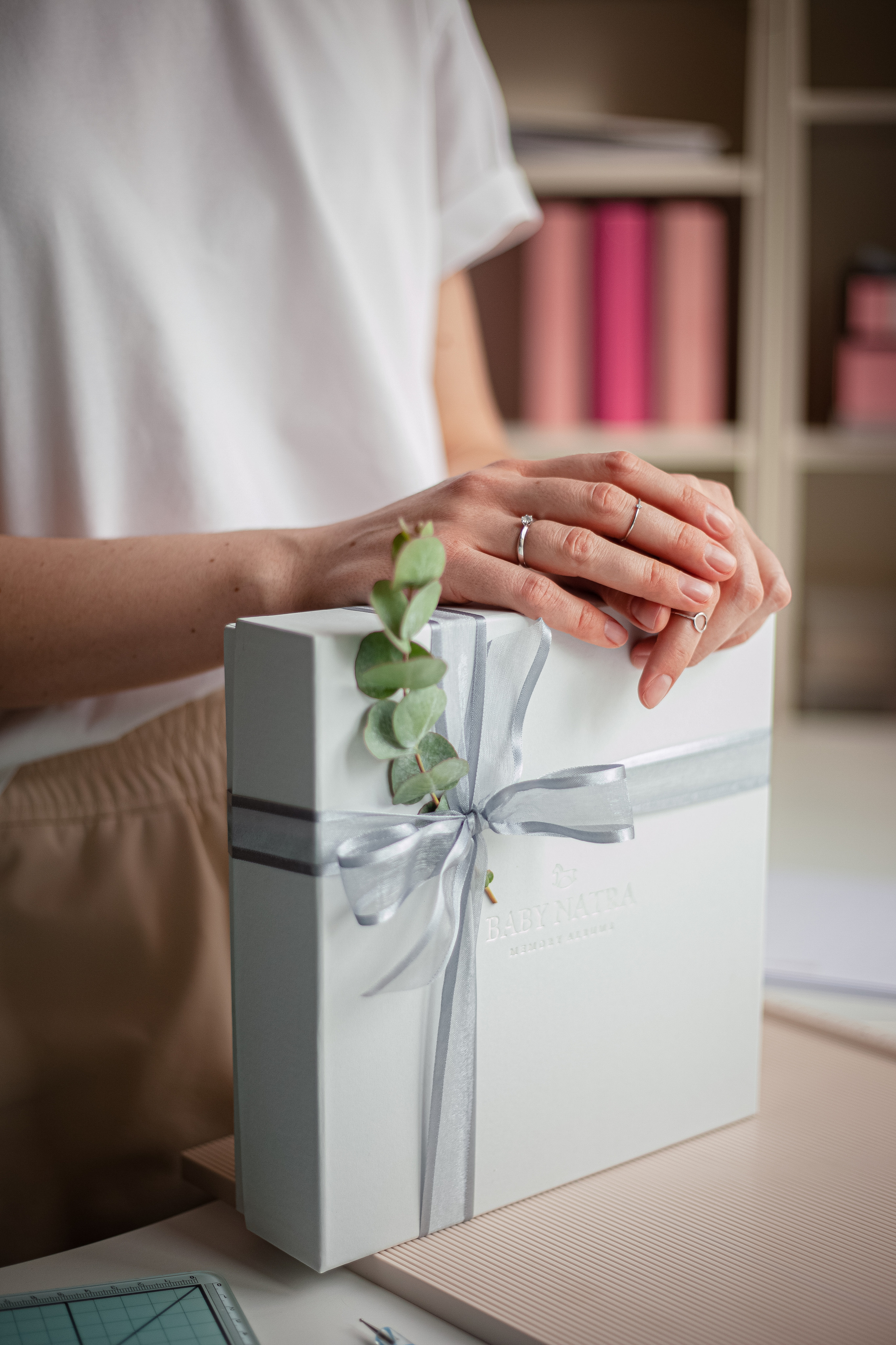 Съемка для бренда фотоальбомов BABY NATRA. Главная