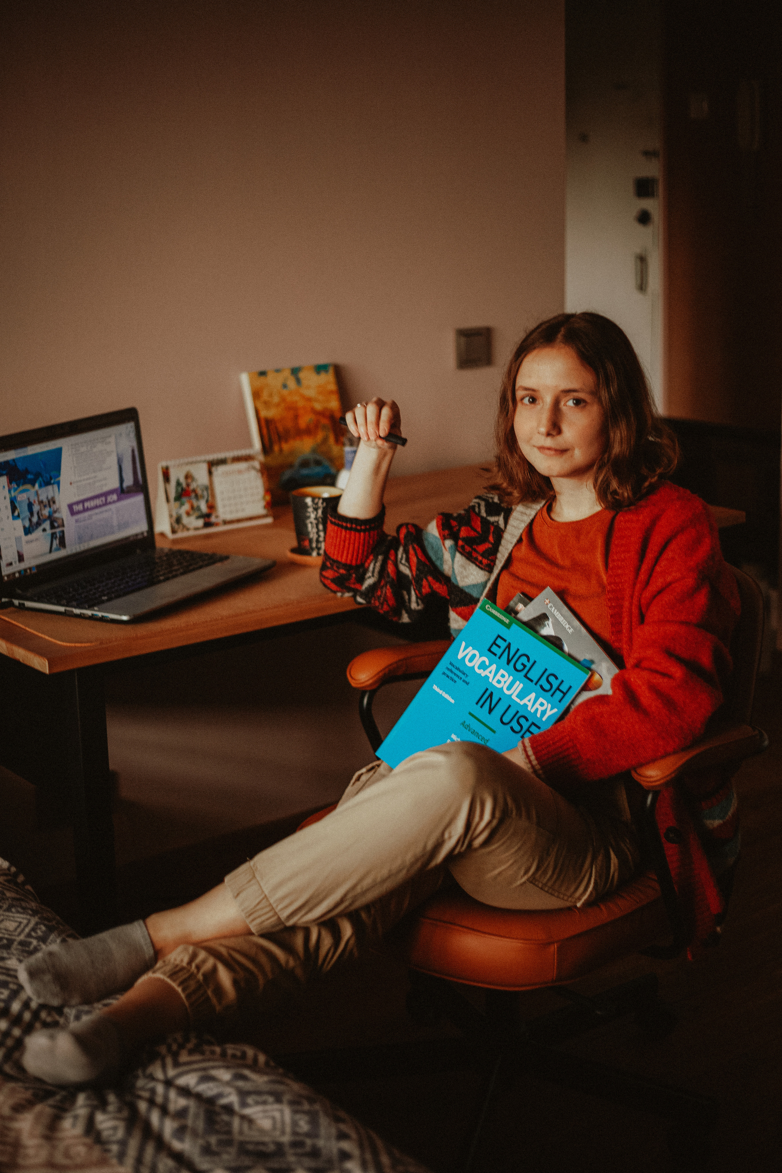 Съемка для преподавателя английского языка Арины Семиковой. Главная